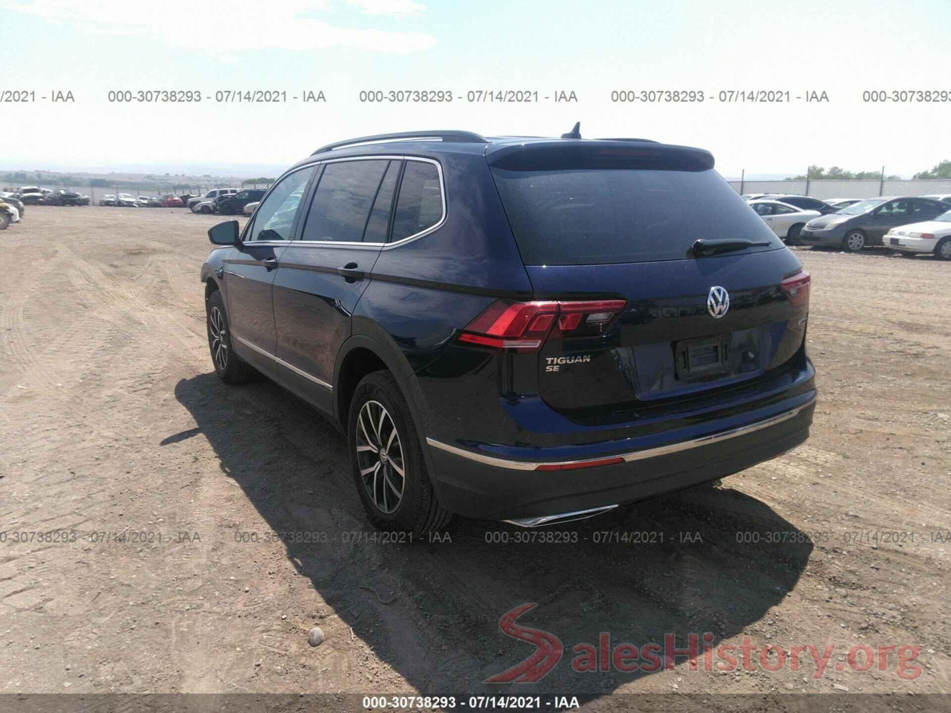 3VV2B7AX2MM061913 2021 VOLKSWAGEN TIGUAN