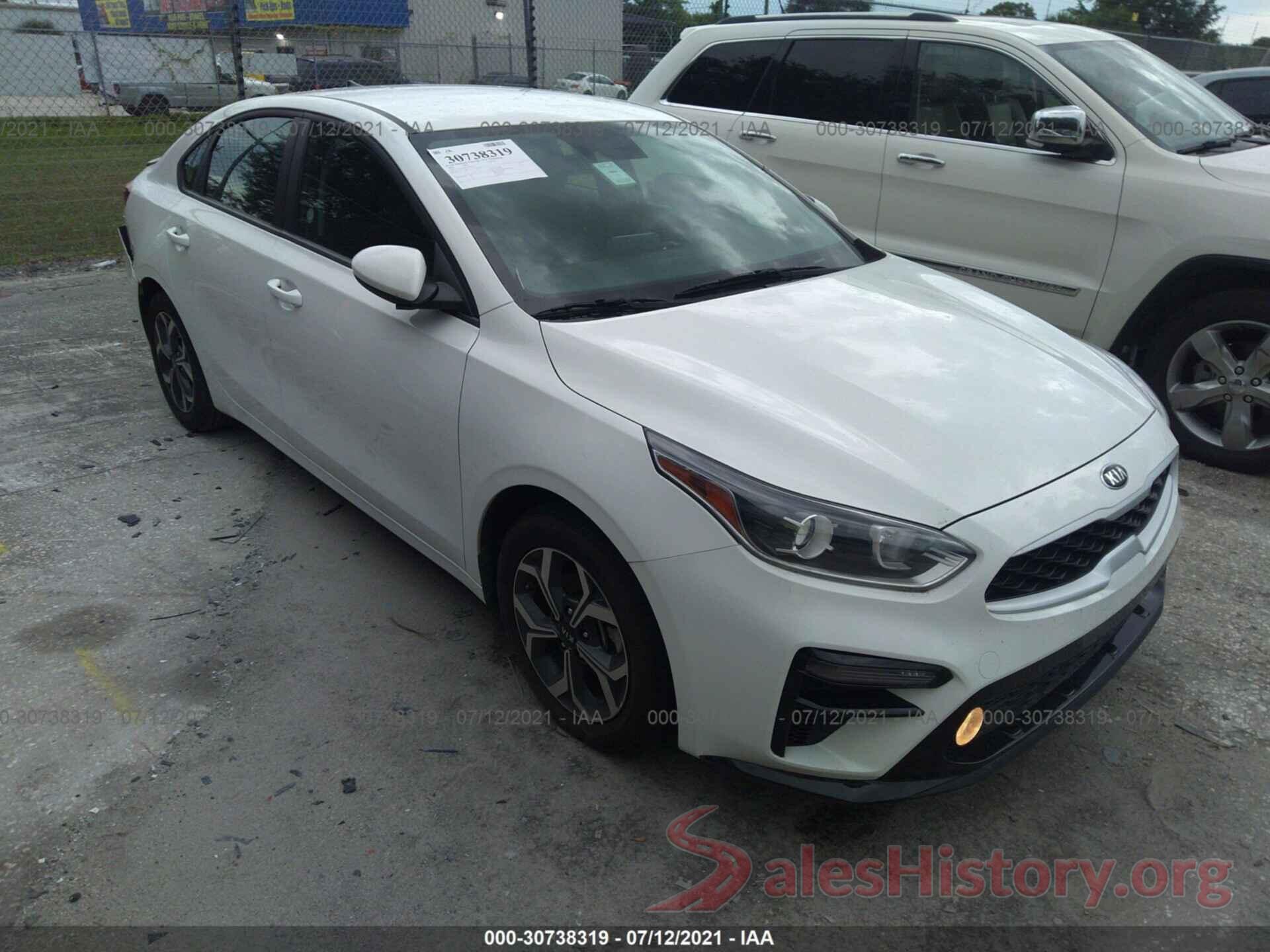 3KPF24AD6LE201152 2020 KIA FORTE