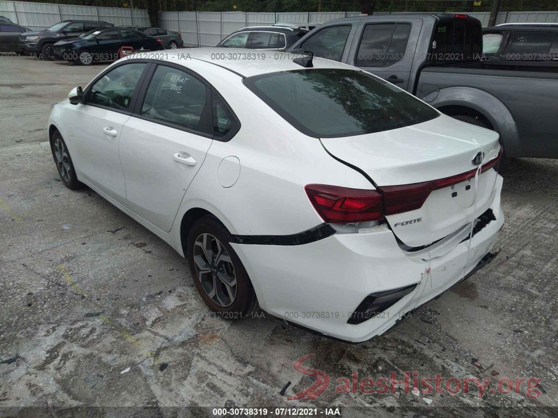 3KPF24AD6LE201152 2020 KIA FORTE