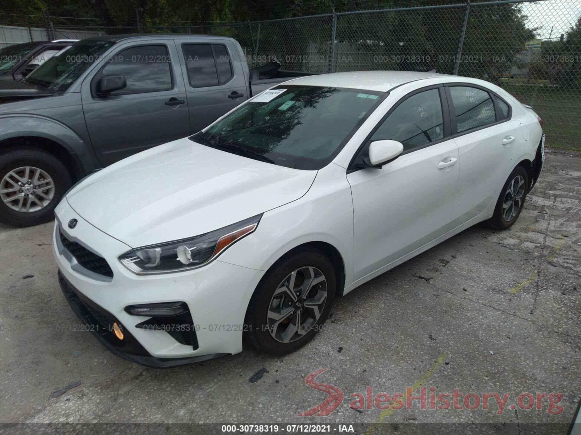 3KPF24AD6LE201152 2020 KIA FORTE