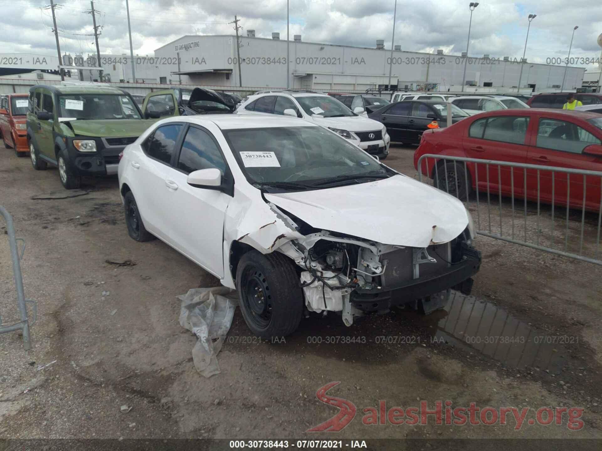 5YFBURHE5GP419172 2016 TOYOTA COROLLA