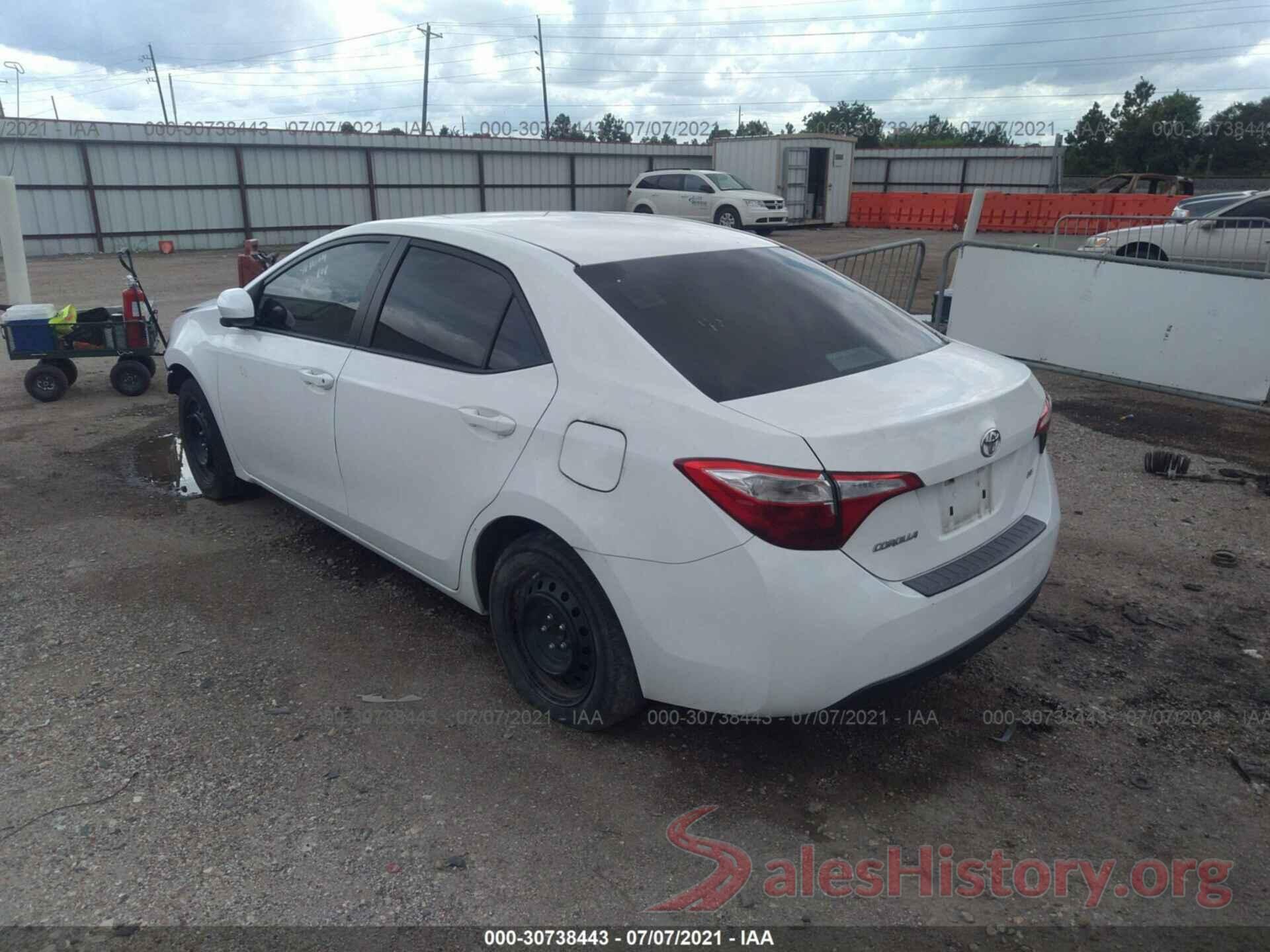 5YFBURHE5GP419172 2016 TOYOTA COROLLA