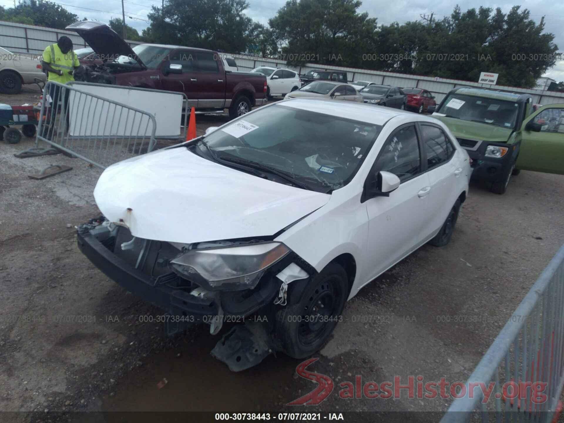 5YFBURHE5GP419172 2016 TOYOTA COROLLA