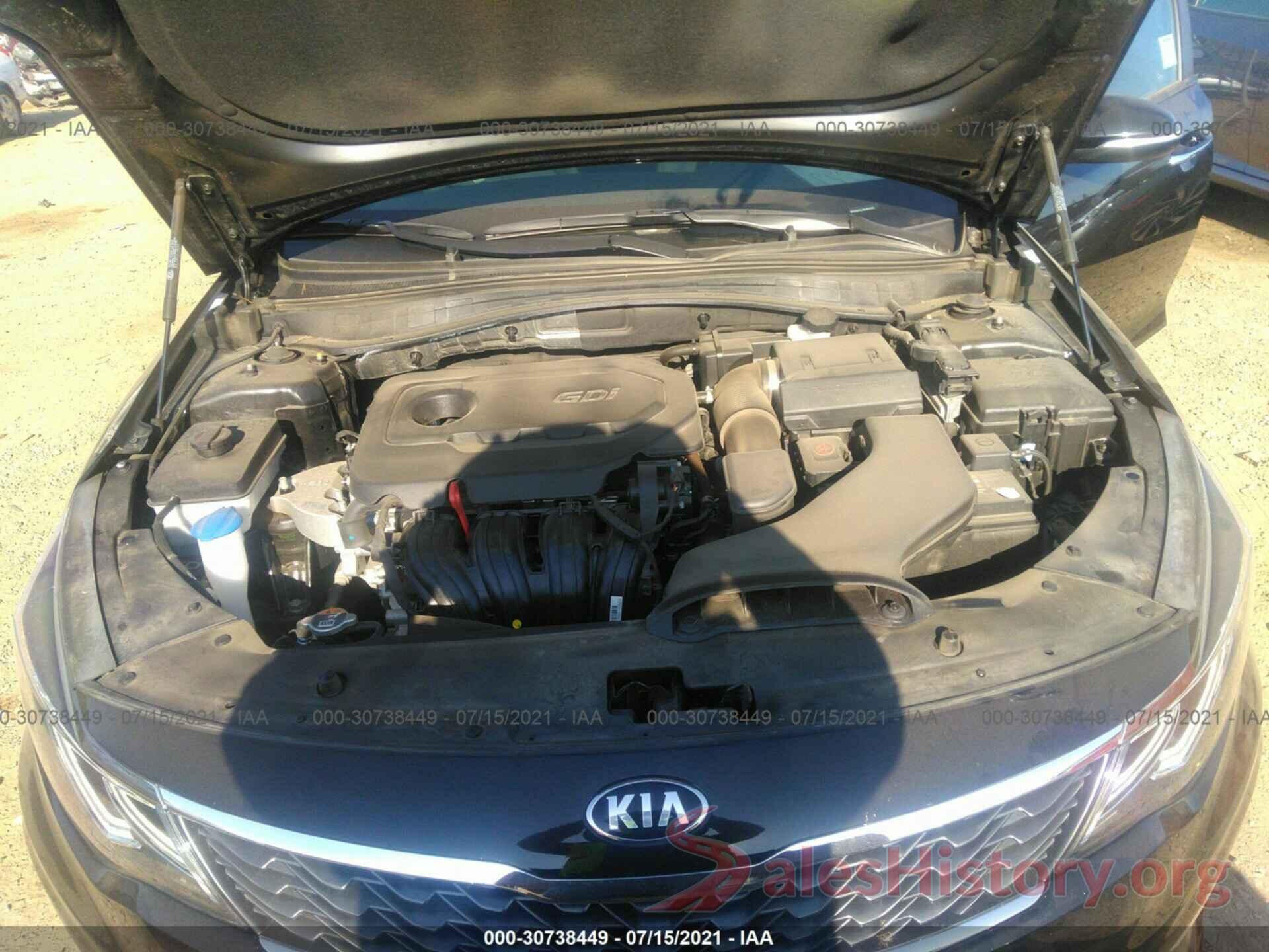 5XXGT4L38LG431420 2020 KIA OPTIMA