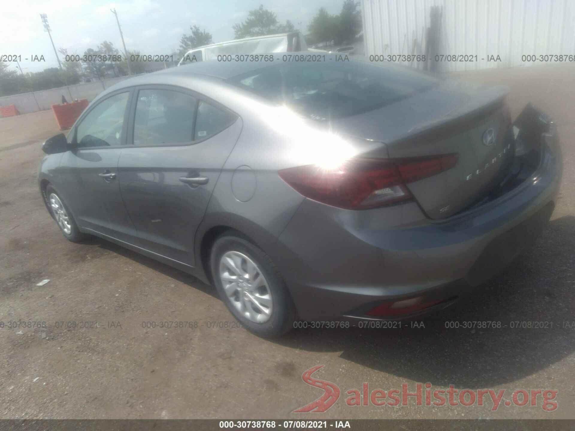 5NPD74LF4LH503980 2020 HYUNDAI ELANTRA