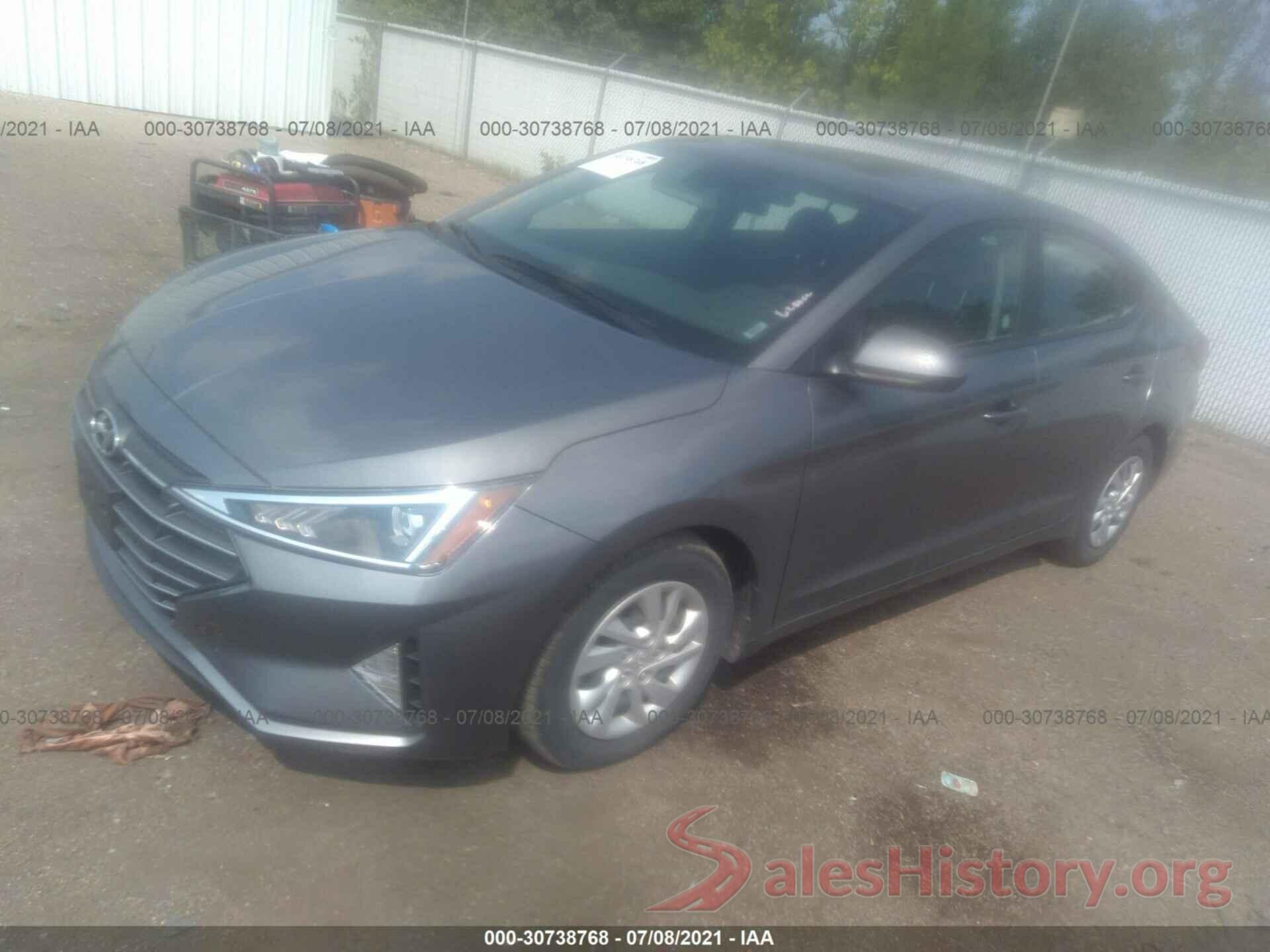 5NPD74LF4LH503980 2020 HYUNDAI ELANTRA