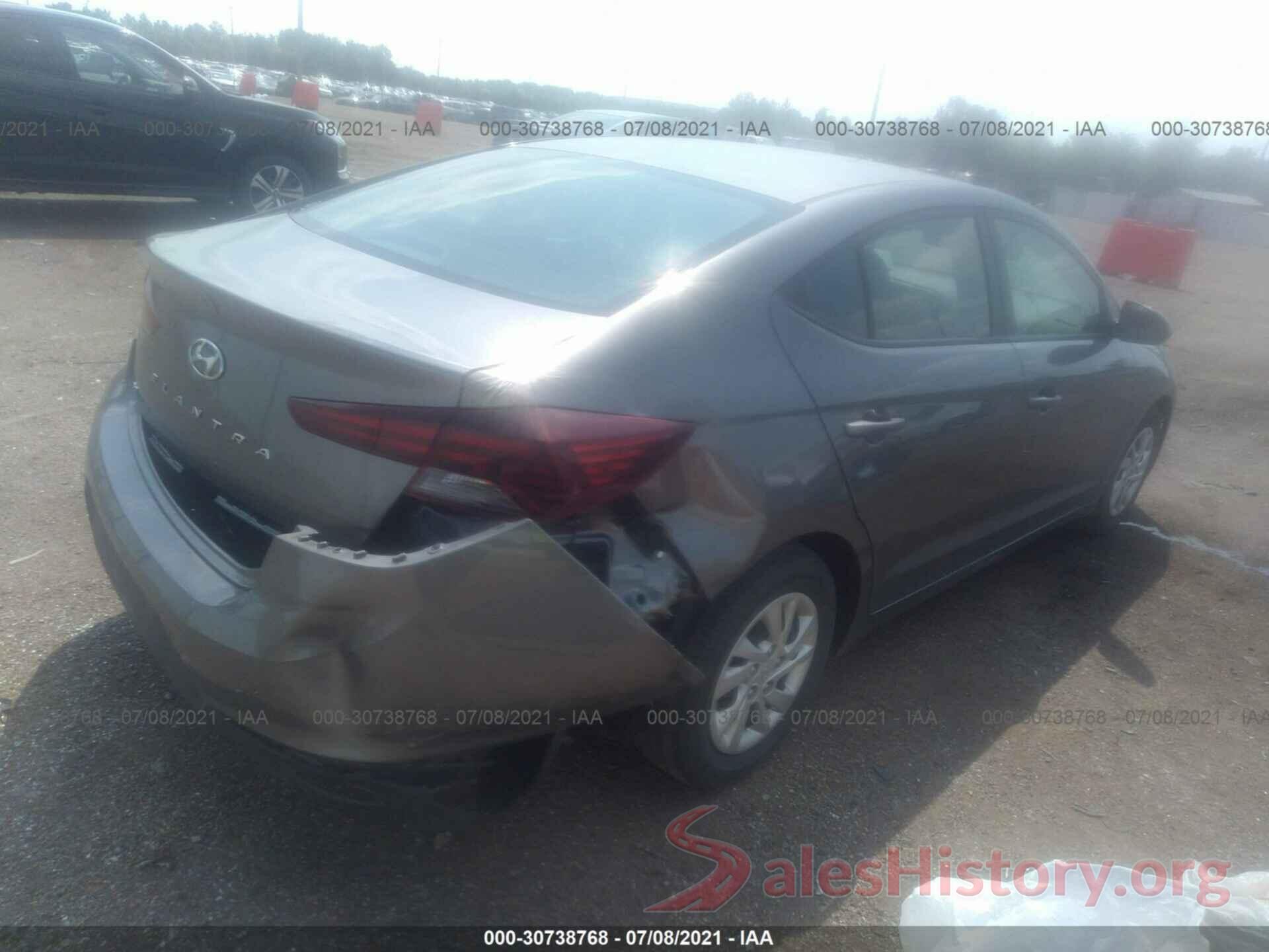 5NPD74LF4LH503980 2020 HYUNDAI ELANTRA