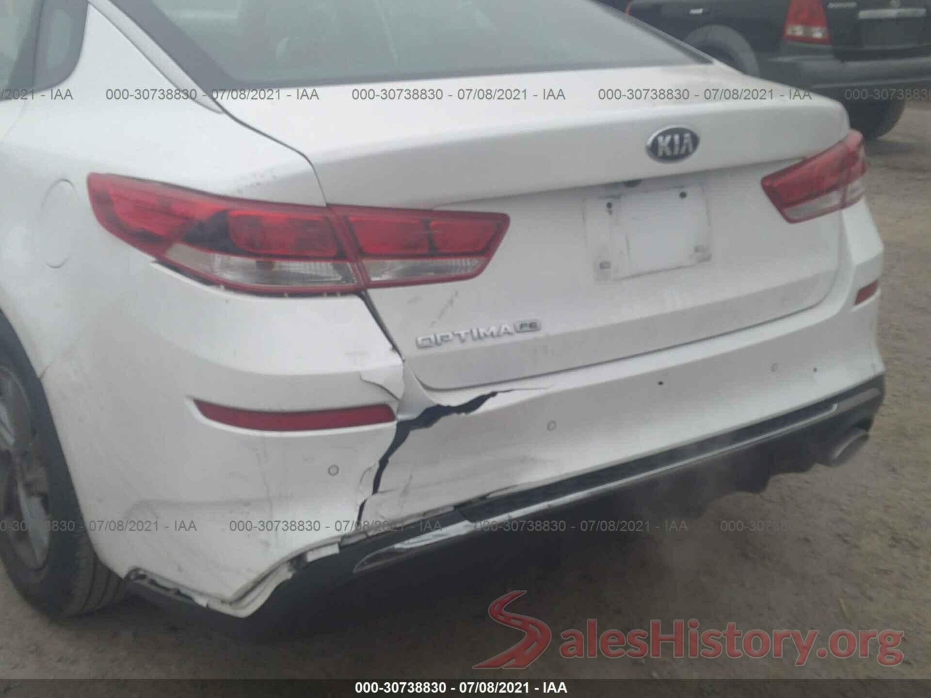 5XXGT4L37LG390441 2020 KIA OPTIMA