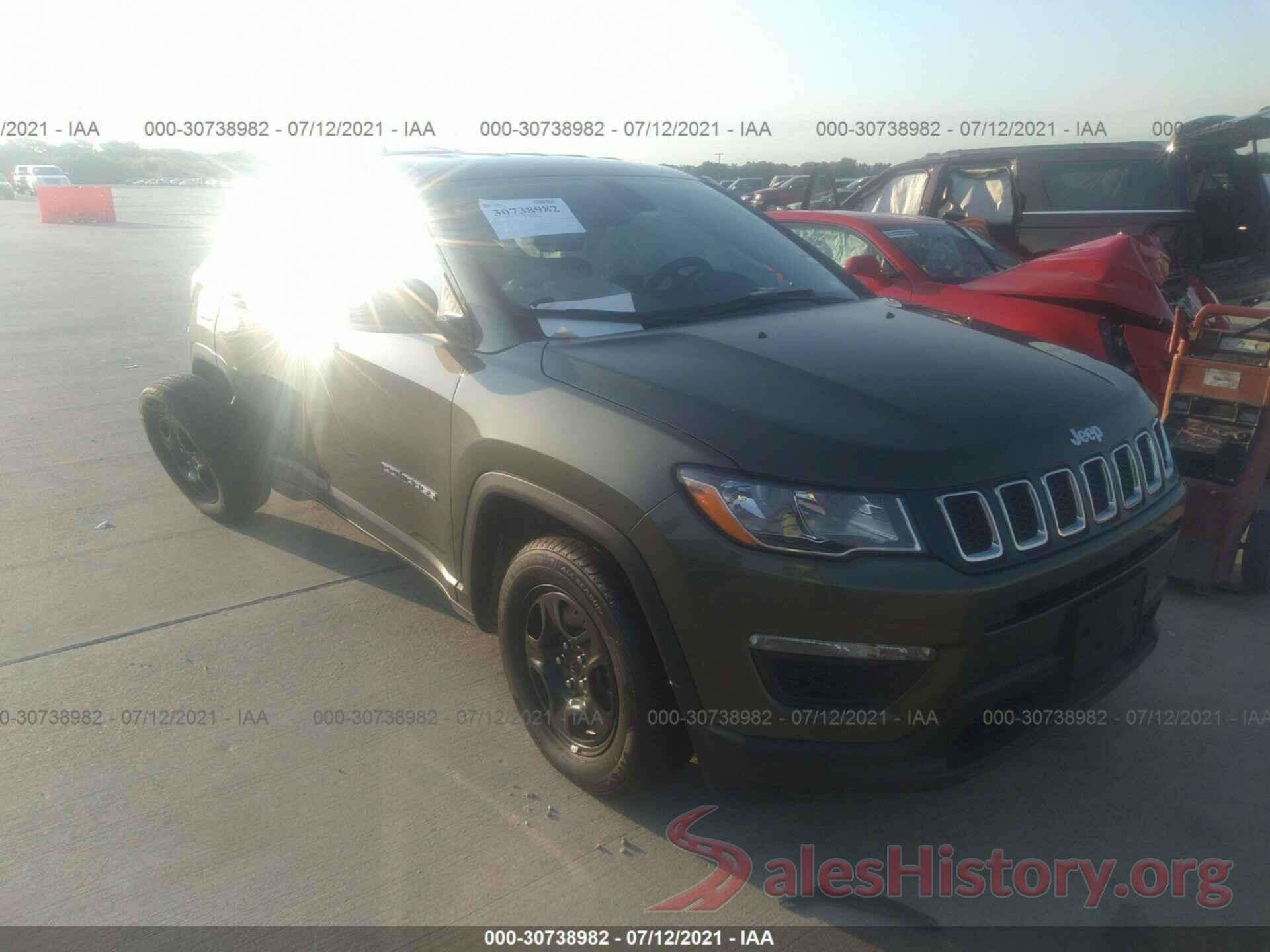 3C4NJCAB4KT772494 2019 JEEP COMPASS