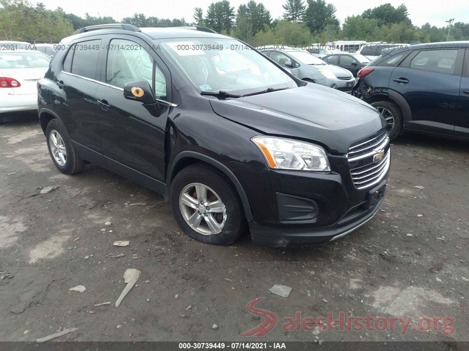 KL7CJPSB1GB679063 2016 CHEVROLET TRAX