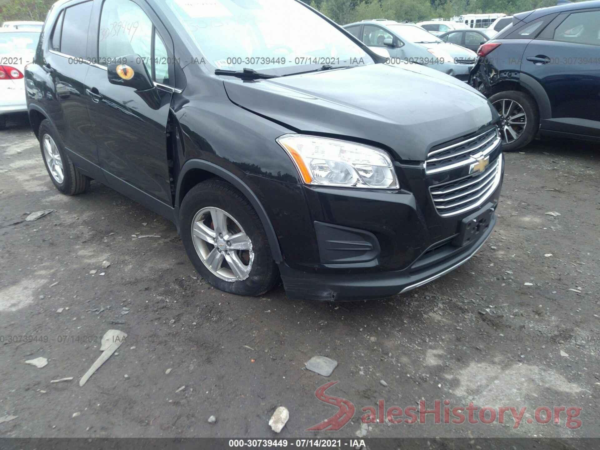 KL7CJPSB1GB679063 2016 CHEVROLET TRAX