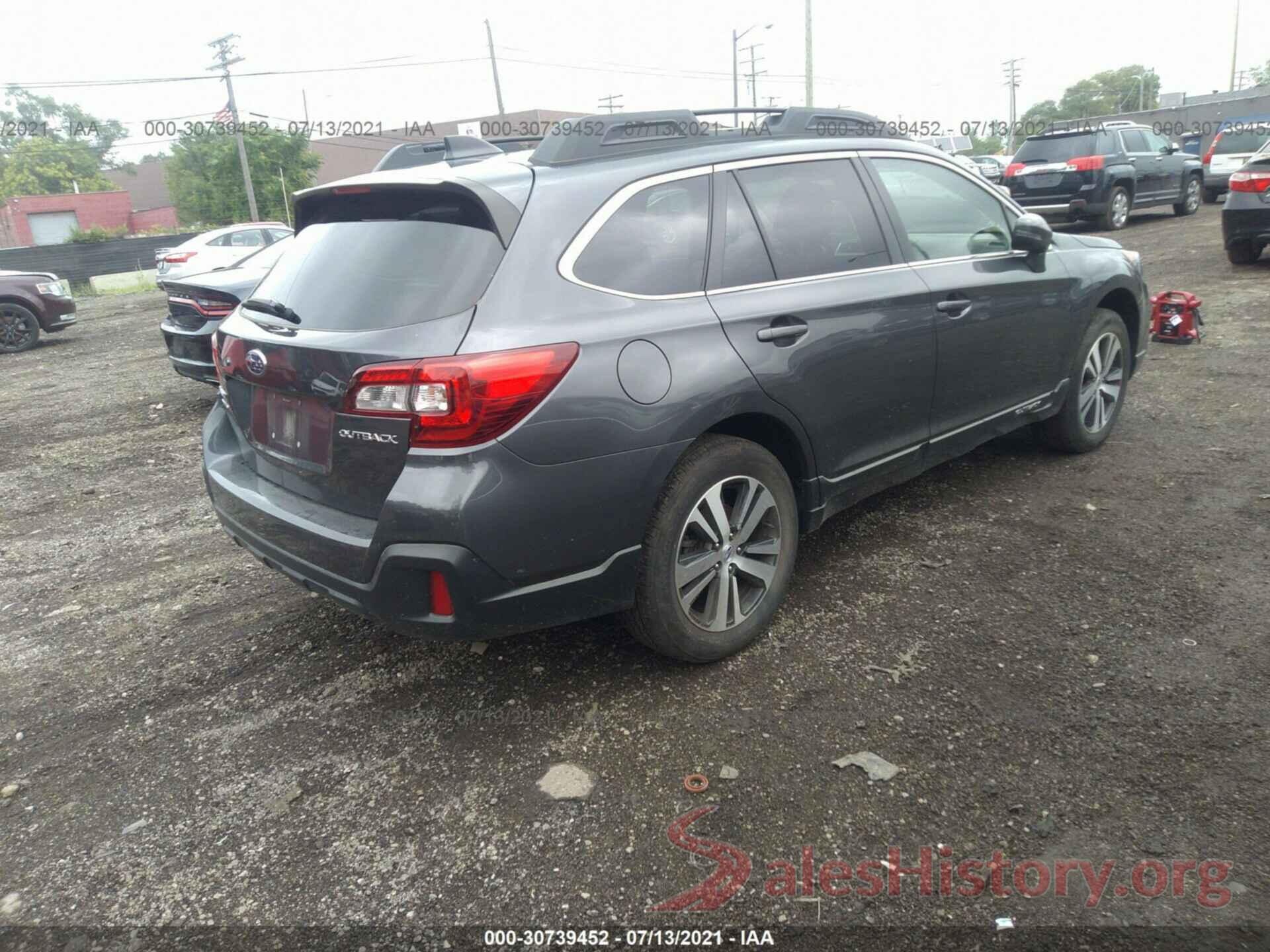 4S4BSAJC2K3341804 2019 SUBARU OUTBACK