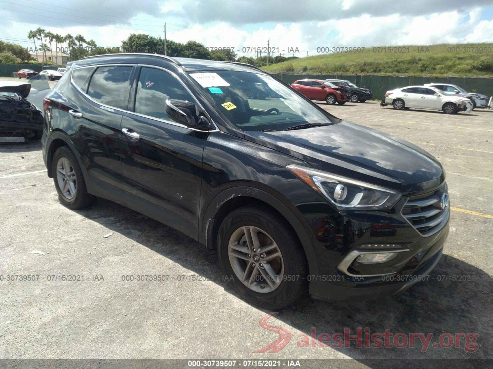 5NMZU3LB4JH057751 2018 HYUNDAI SANTA FE SPORT