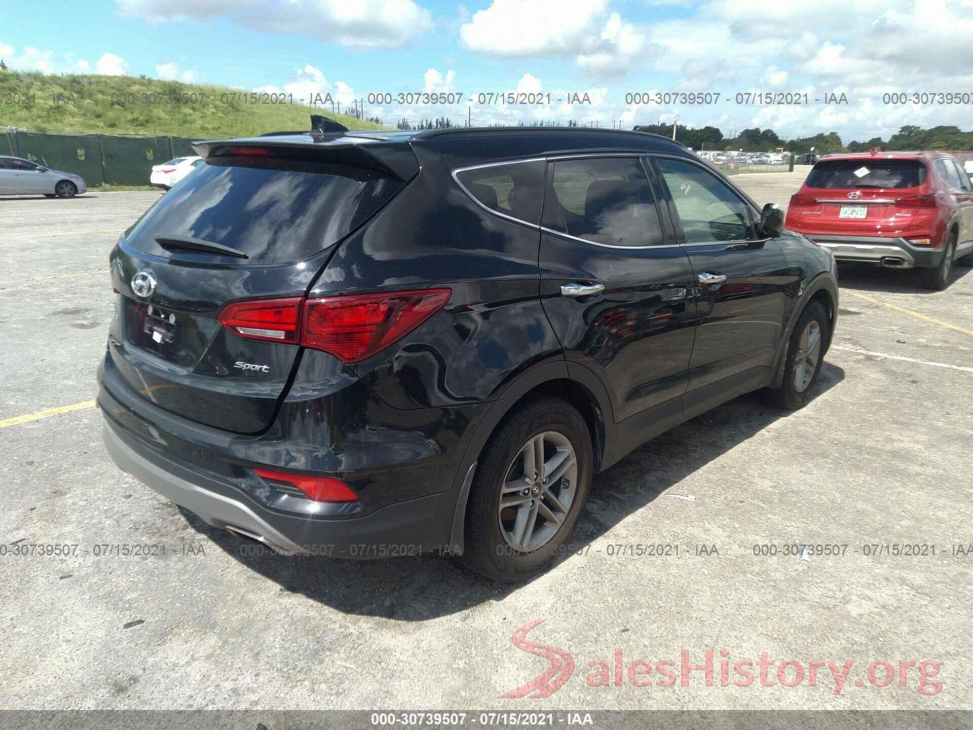 5NMZU3LB4JH057751 2018 HYUNDAI SANTA FE SPORT