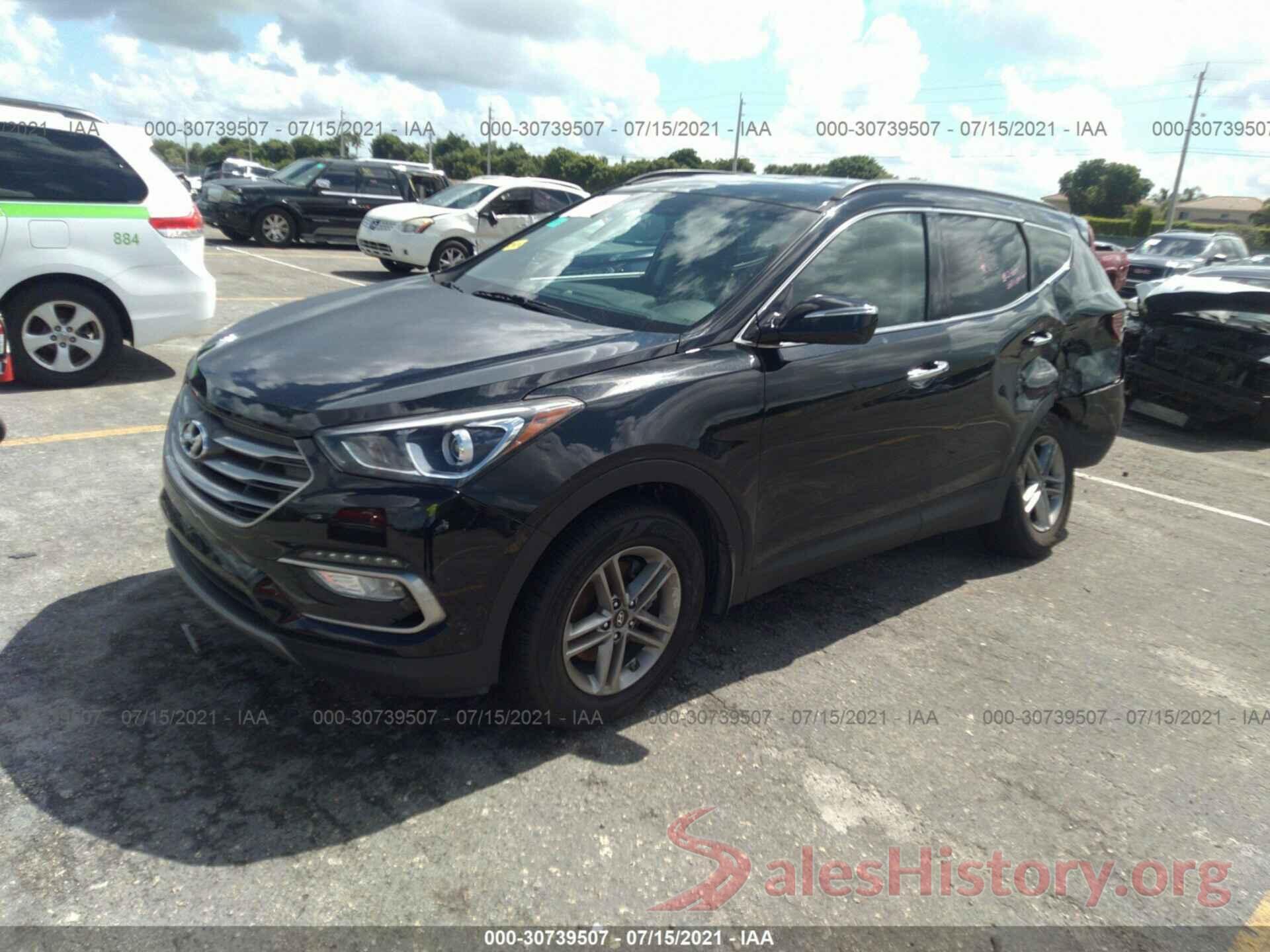 5NMZU3LB4JH057751 2018 HYUNDAI SANTA FE SPORT