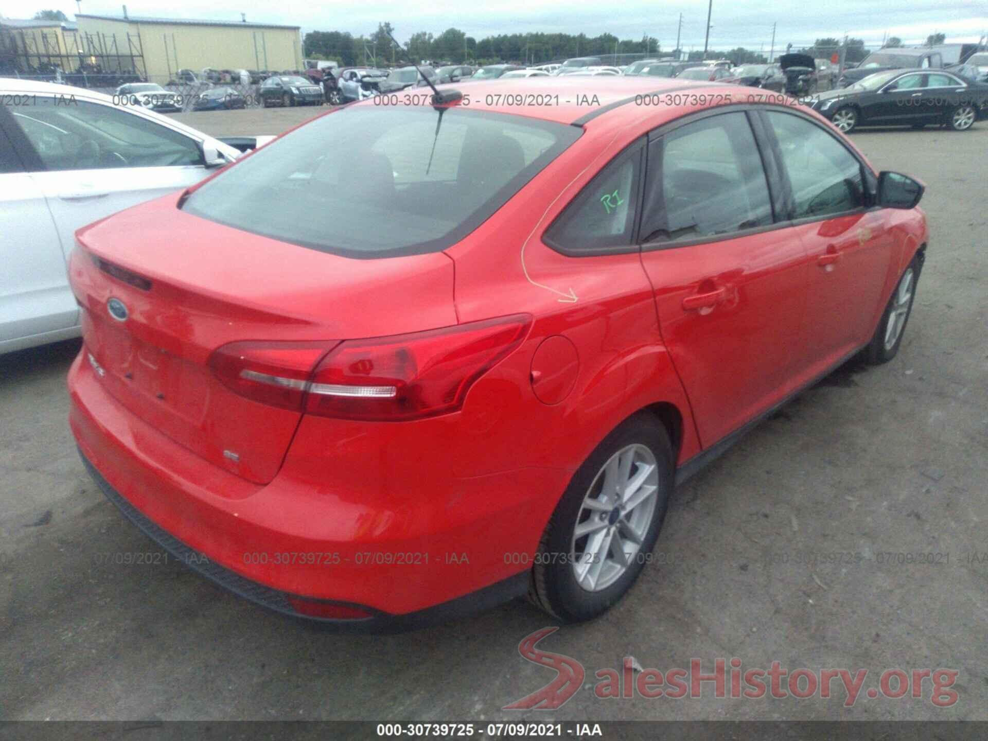 1FADP3F26HL326652 2017 FORD FOCUS