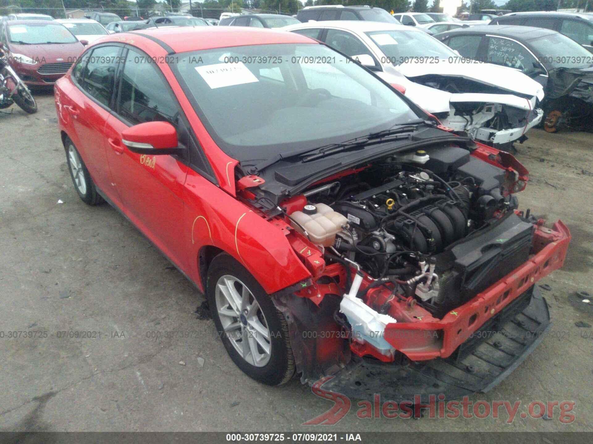 1FADP3F26HL326652 2017 FORD FOCUS