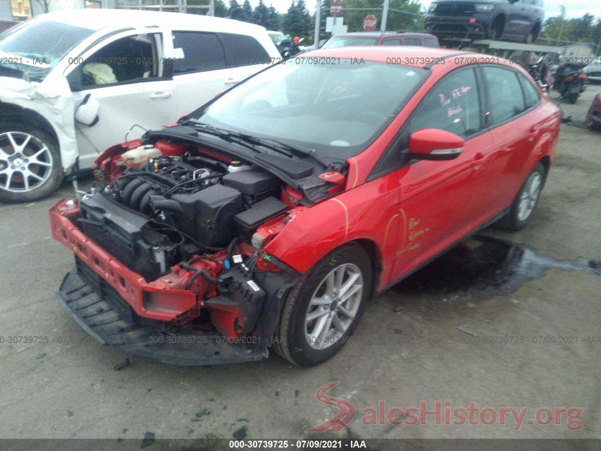 1FADP3F26HL326652 2017 FORD FOCUS