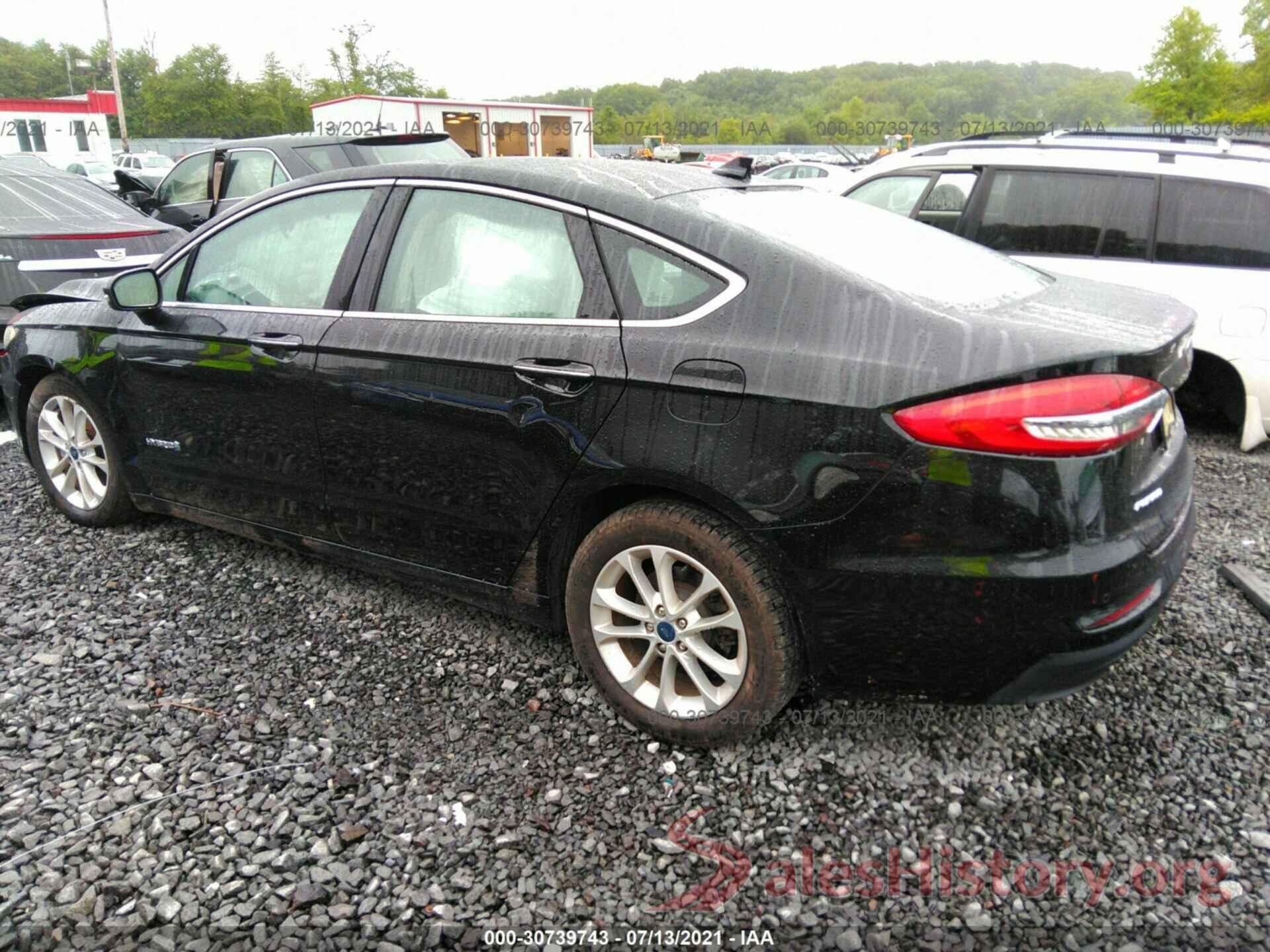 3FA6P0MU6KR254355 2019 FORD FUSION HYBRID