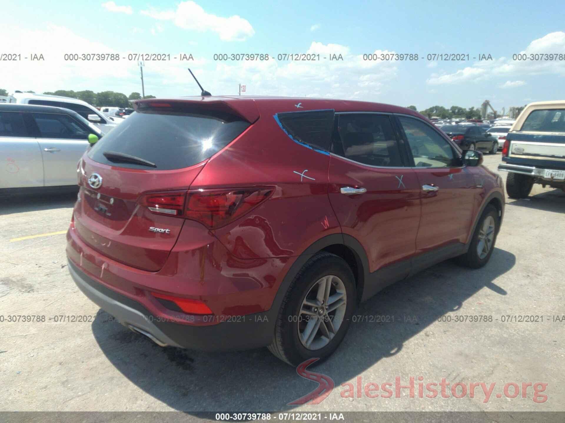 5XYZT3LB7JG554984 2018 HYUNDAI SANTA FE SPORT