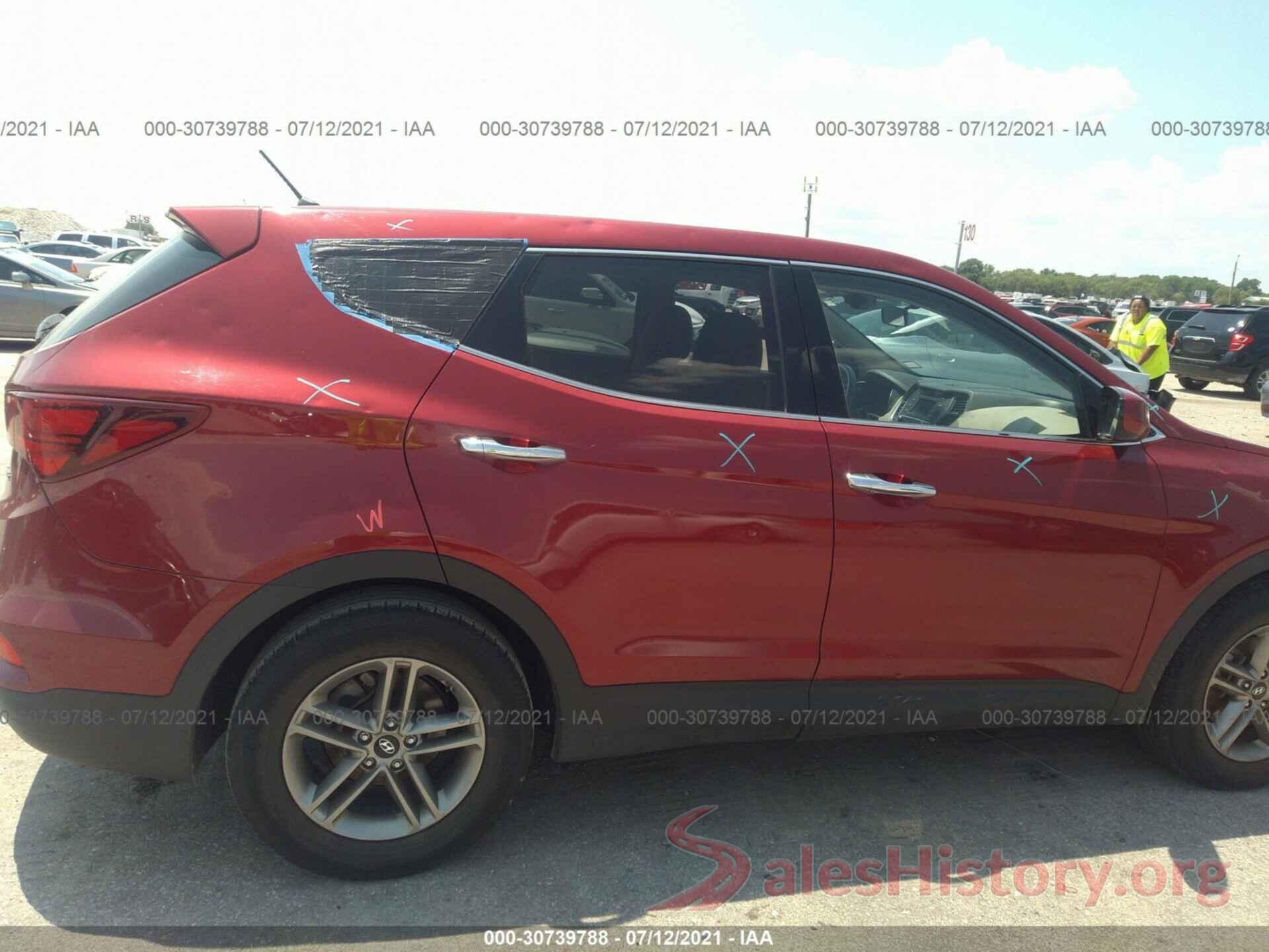 5XYZT3LB7JG554984 2018 HYUNDAI SANTA FE SPORT