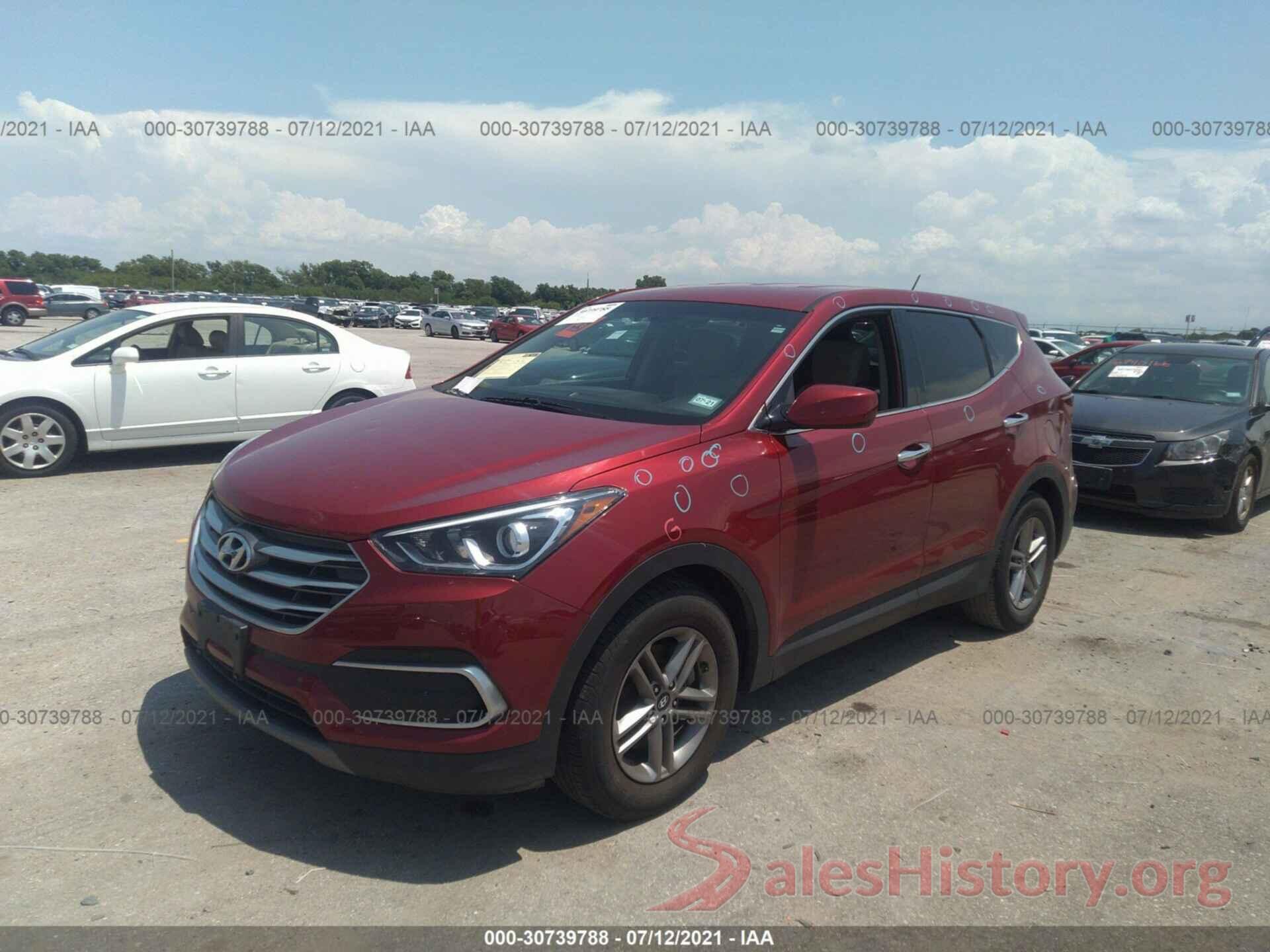 5XYZT3LB7JG554984 2018 HYUNDAI SANTA FE SPORT