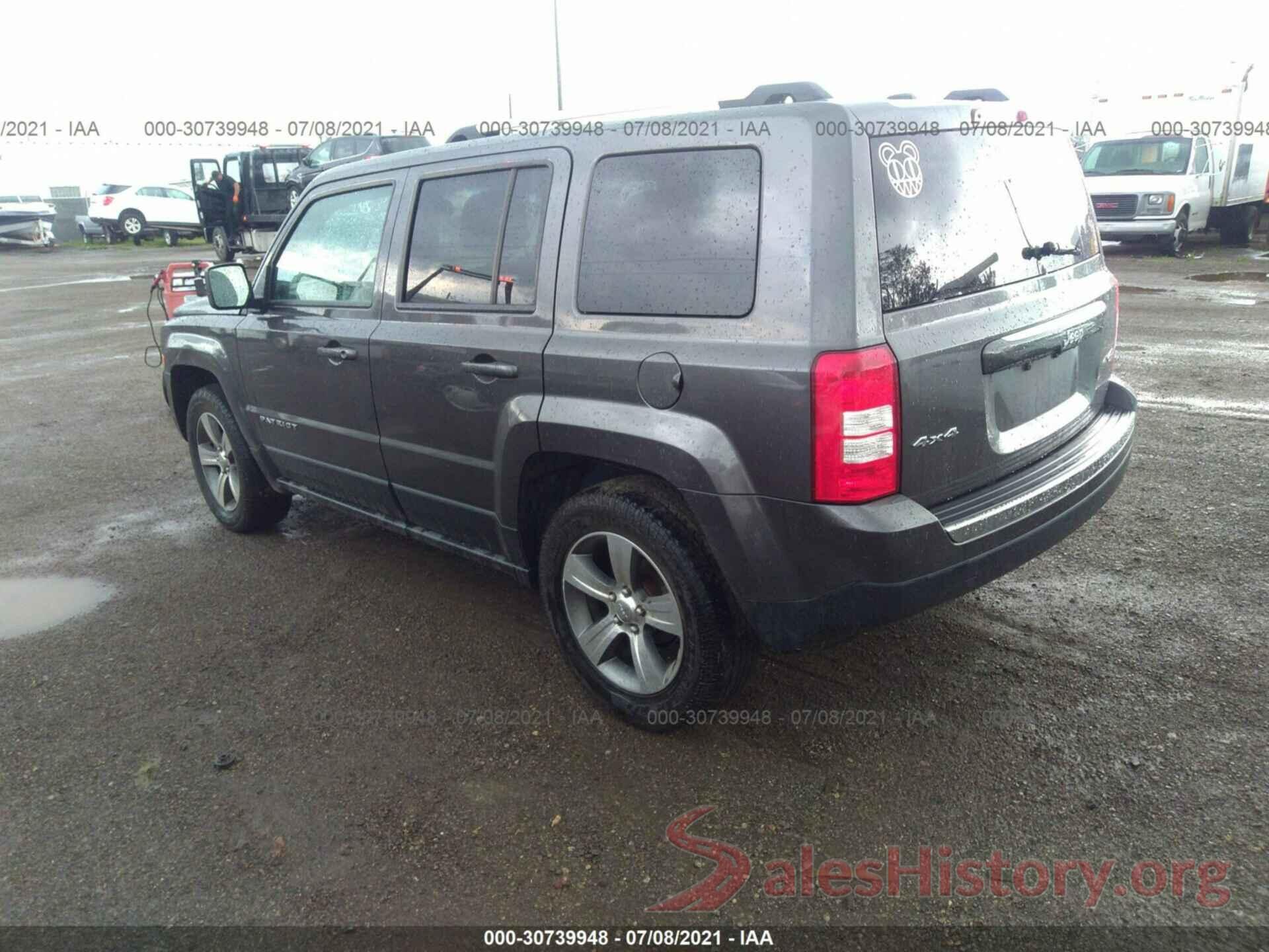 1C4NJRFB2GD674167 2016 JEEP PATRIOT