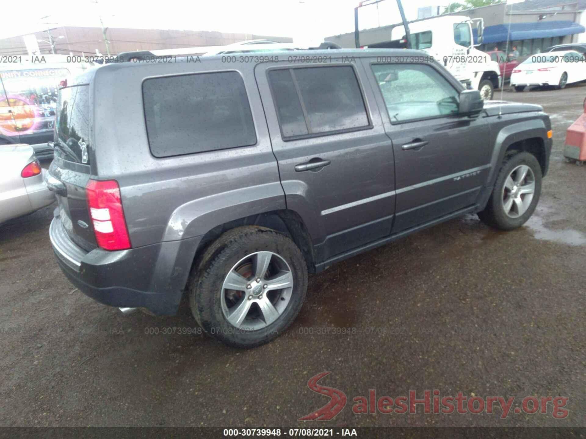 1C4NJRFB2GD674167 2016 JEEP PATRIOT