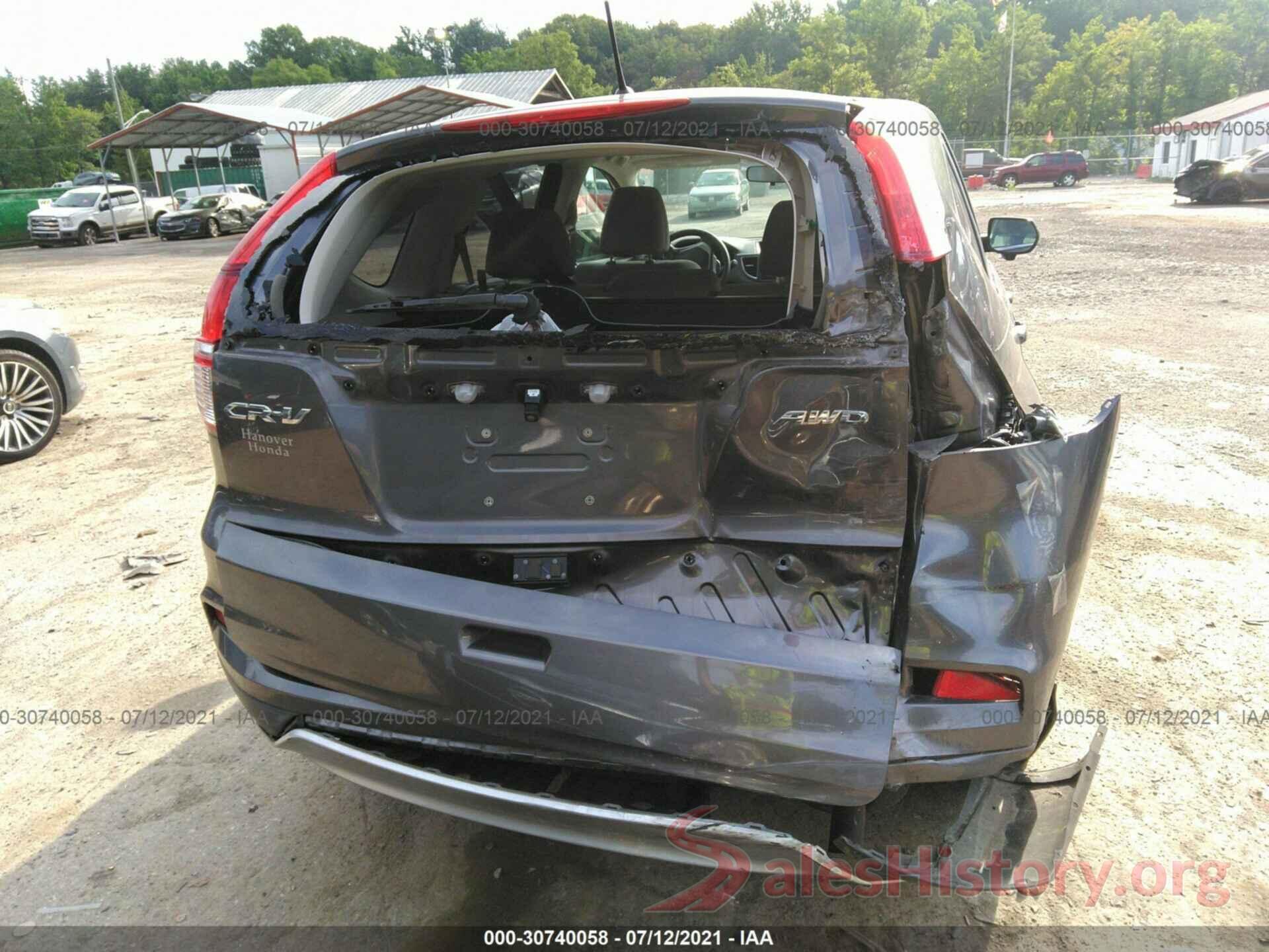 2HKRM4H54GH672613 2016 HONDA CR-V