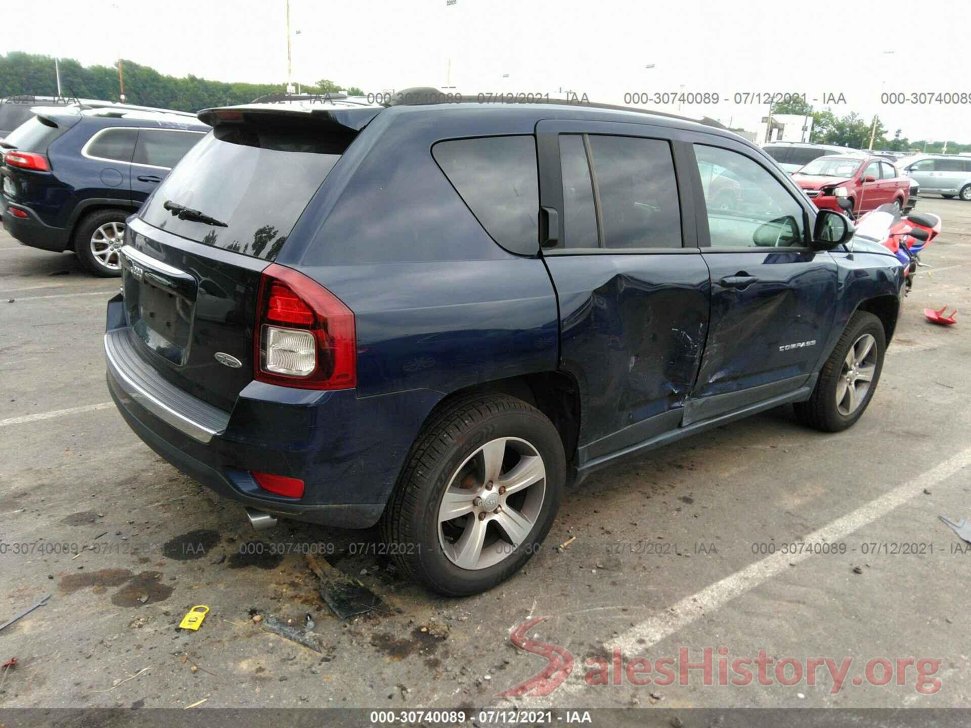 1C4NJDEB9GD768020 2016 JEEP COMPASS