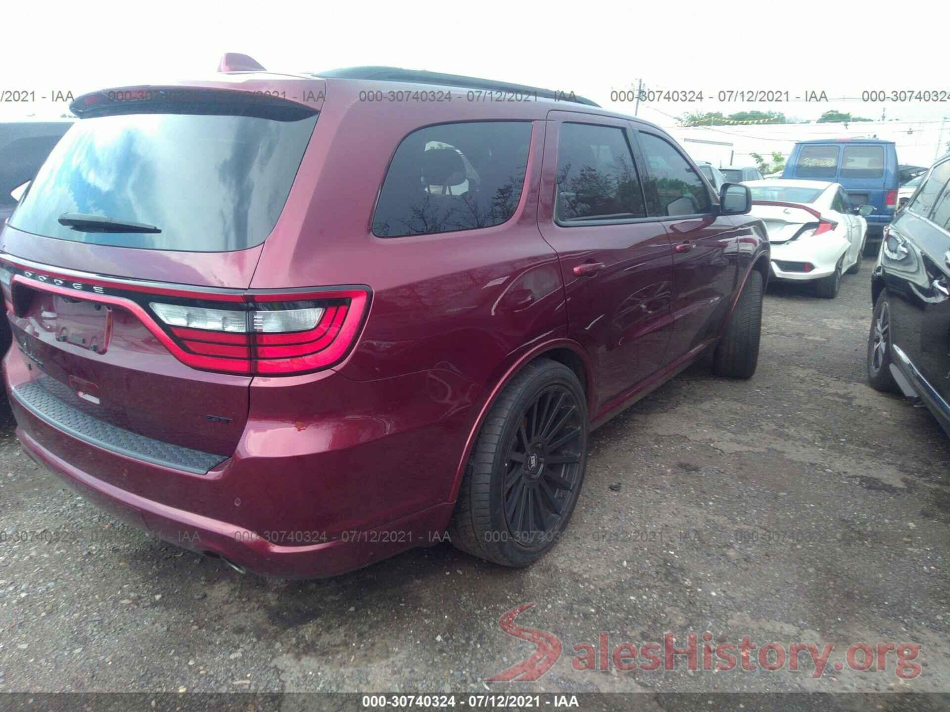 1C4RDJDG9JC292157 2018 DODGE DURANGO