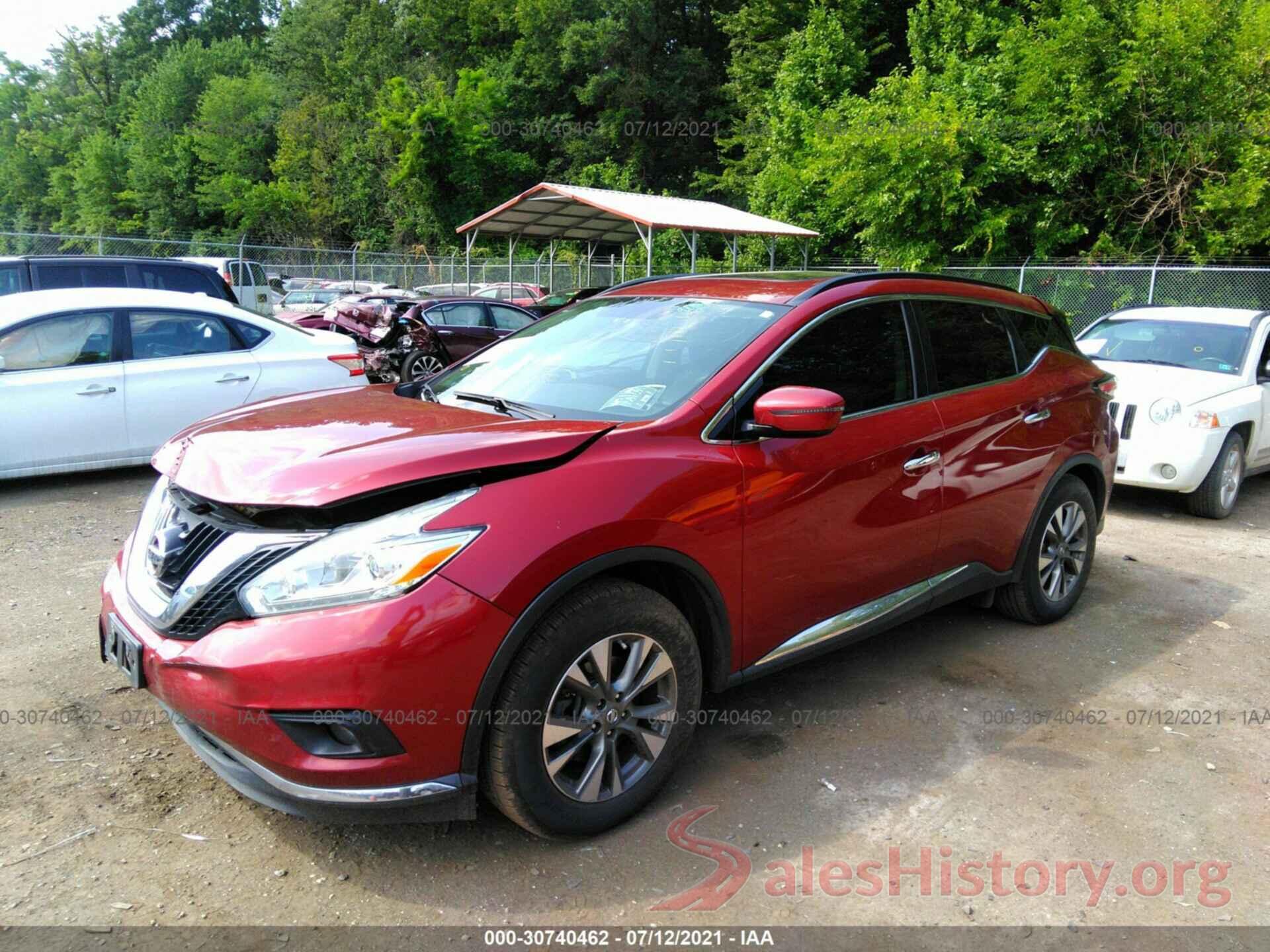 5N1AZ2MH2GN114984 2016 NISSAN MURANO