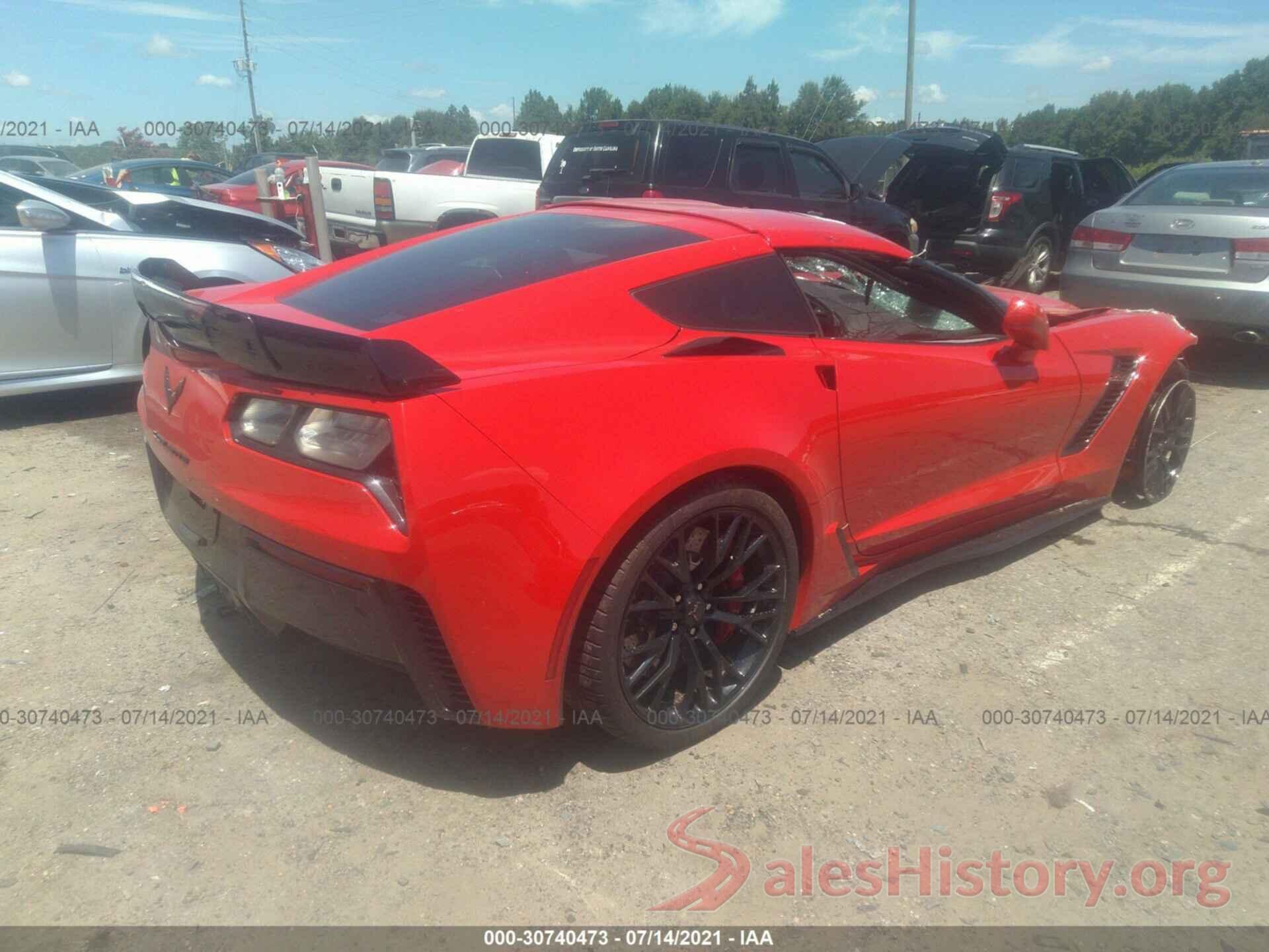 1G1YU2D64H5605728 2017 CHEVROLET CORVETTE