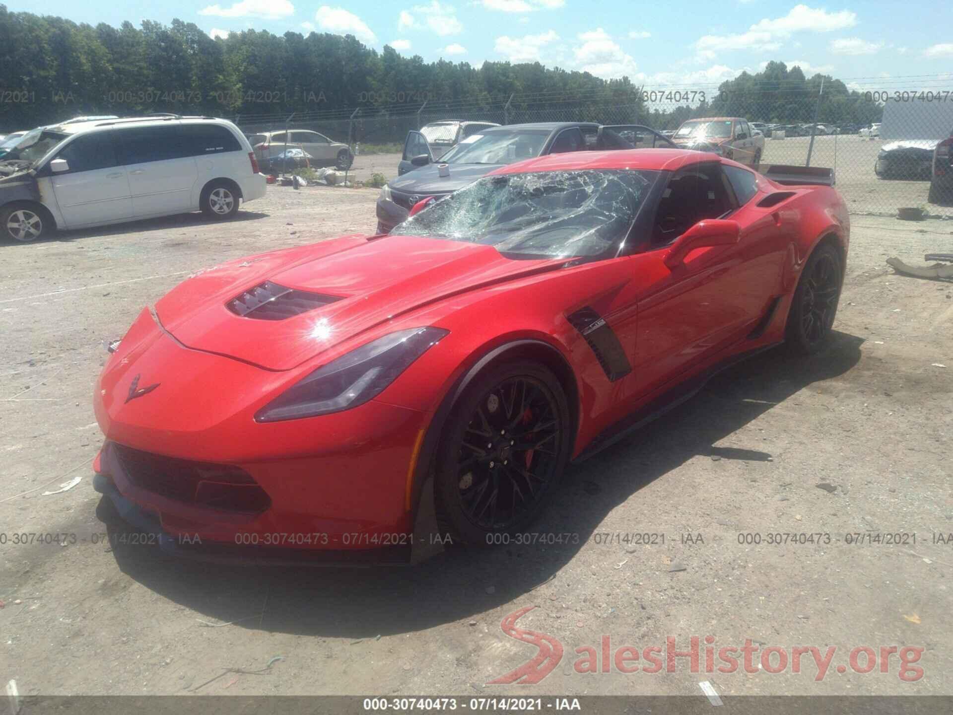 1G1YU2D64H5605728 2017 CHEVROLET CORVETTE