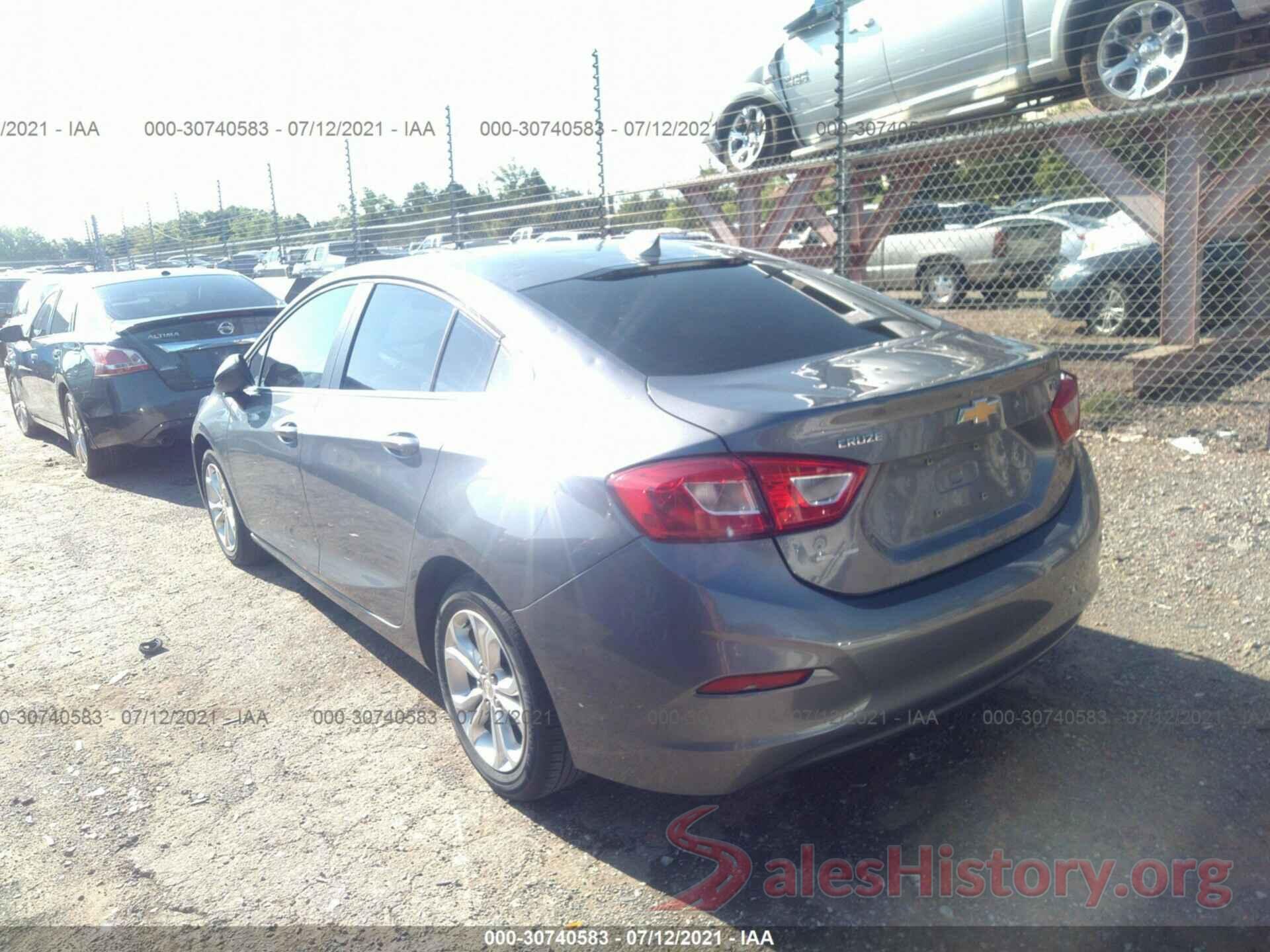 1G1BE5SM3K7100538 2019 CHEVROLET CRUZE