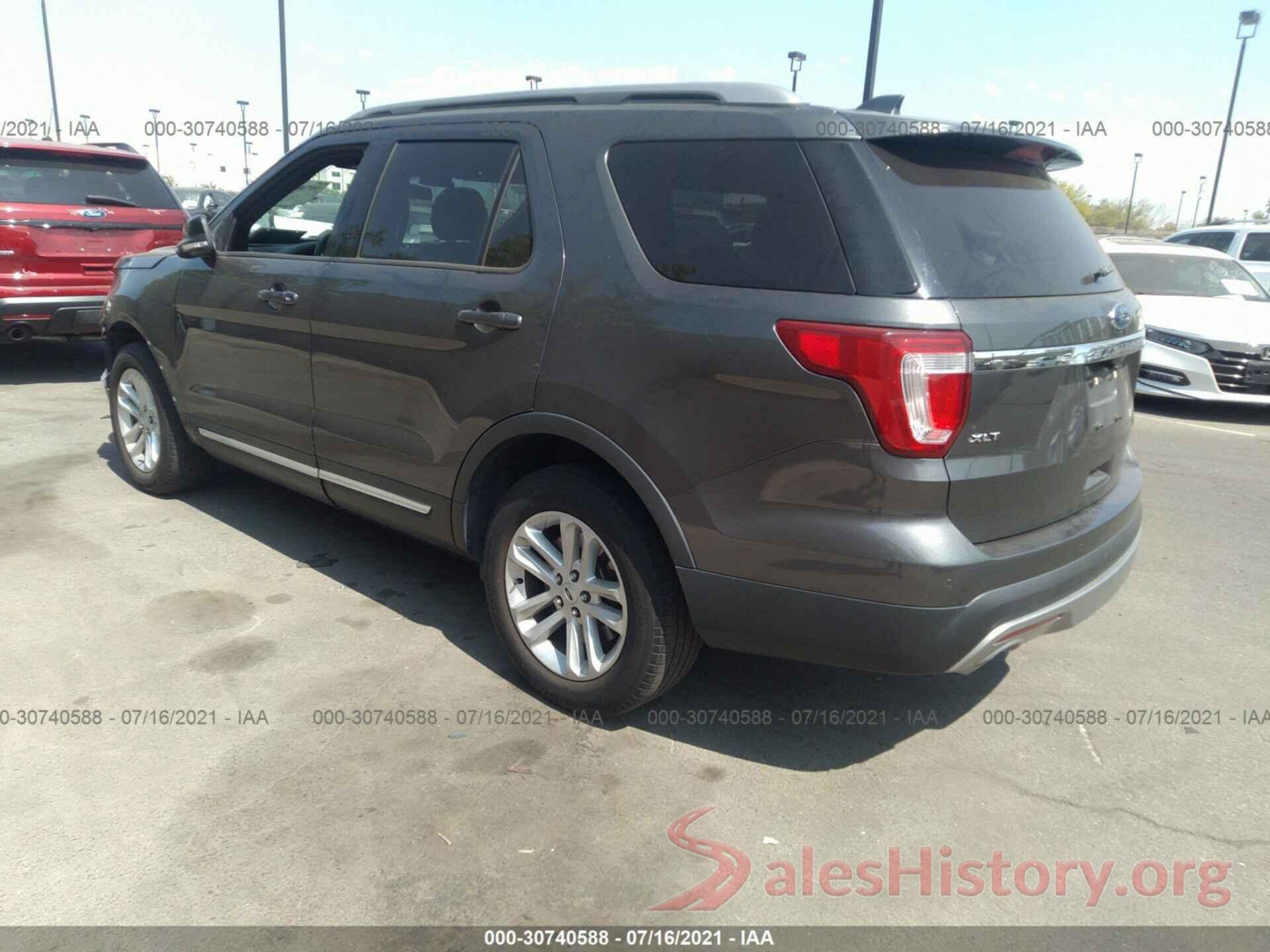 1FM5K7D89HGD55451 2017 FORD EXPLORER