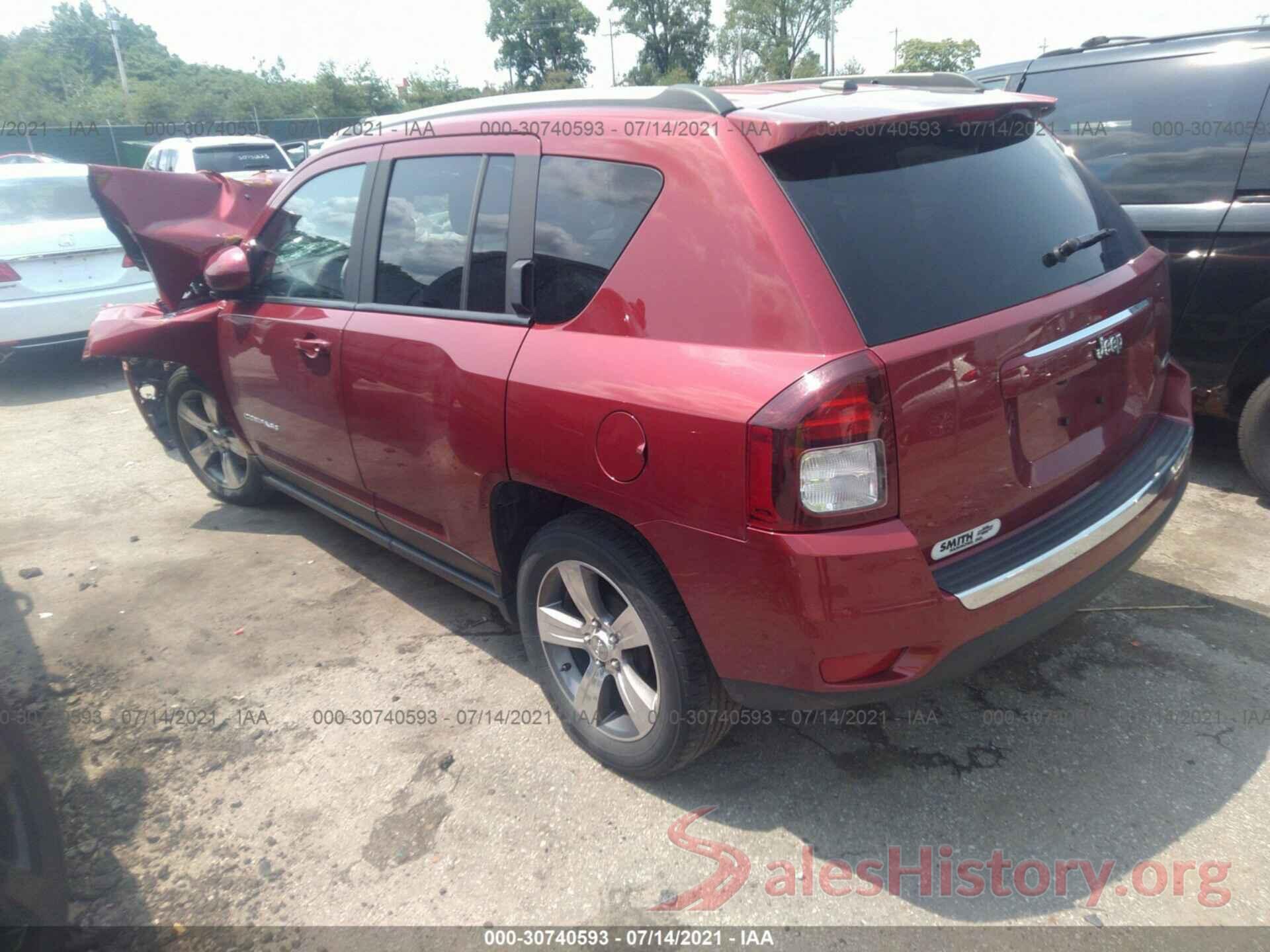 1C4NJCEA7GD806829 2016 JEEP COMPASS