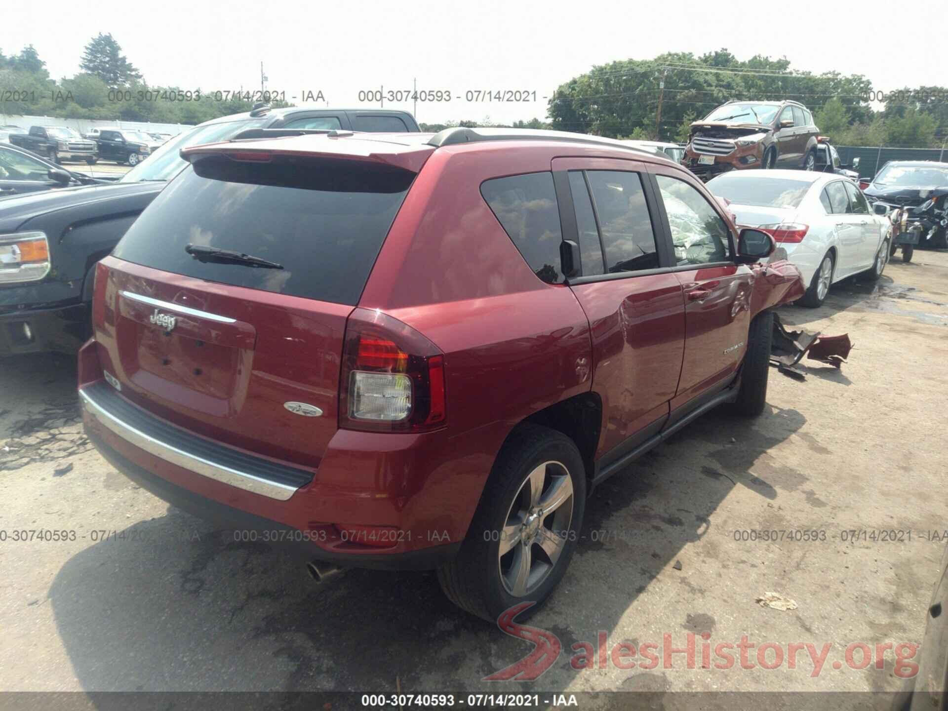 1C4NJCEA7GD806829 2016 JEEP COMPASS