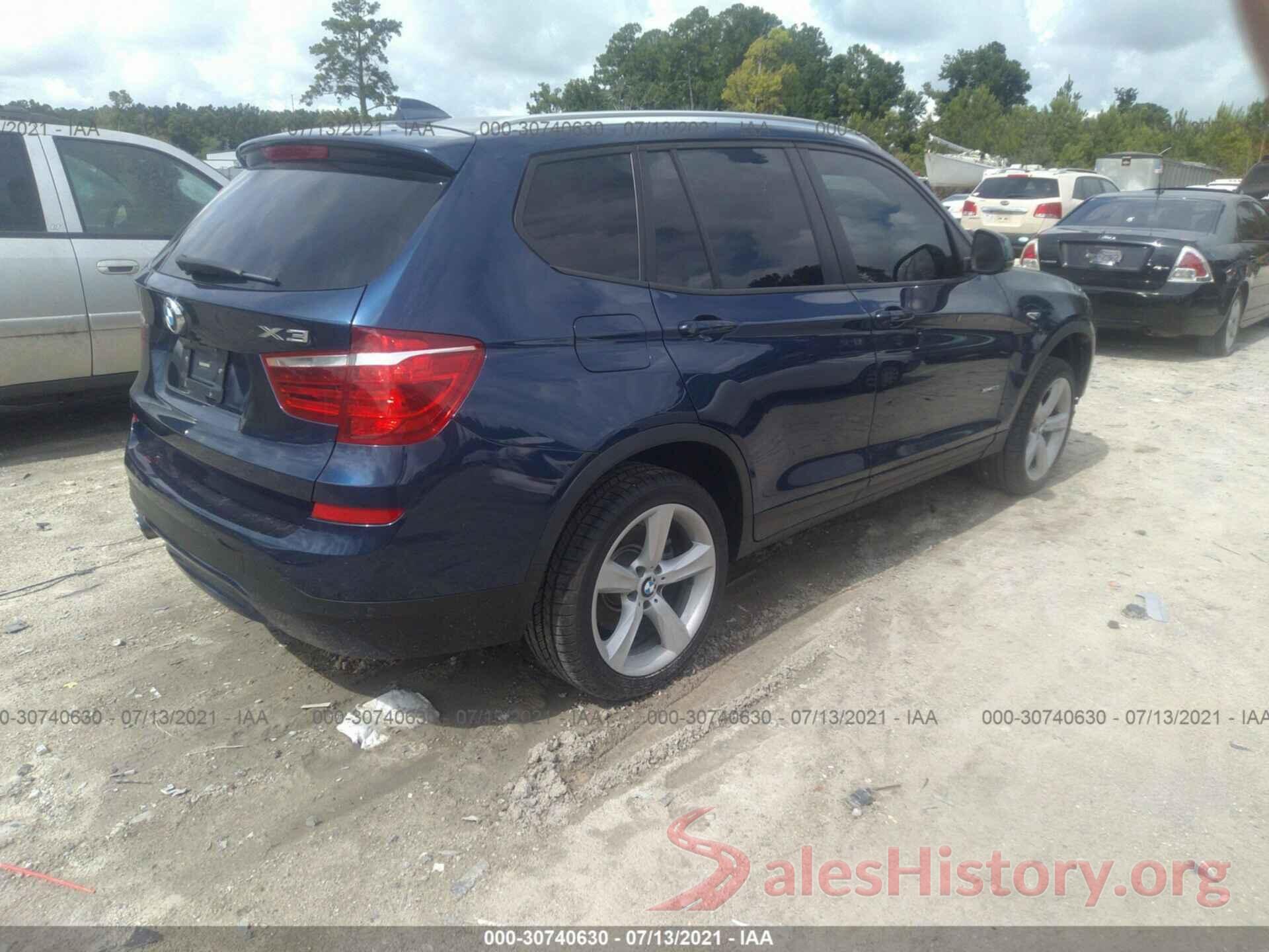 5UXWX9C34H0W69561 2017 BMW X3