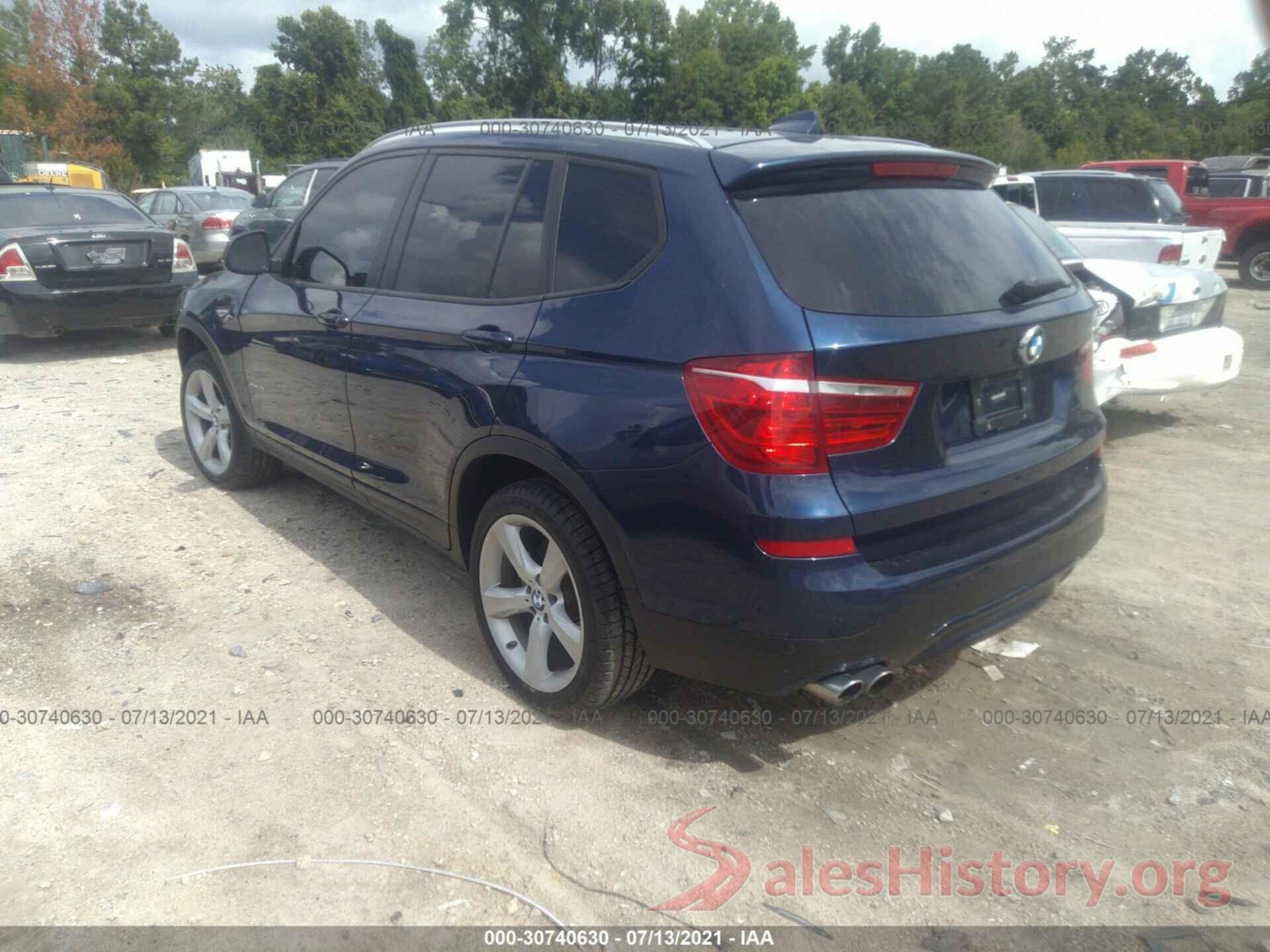 5UXWX9C34H0W69561 2017 BMW X3