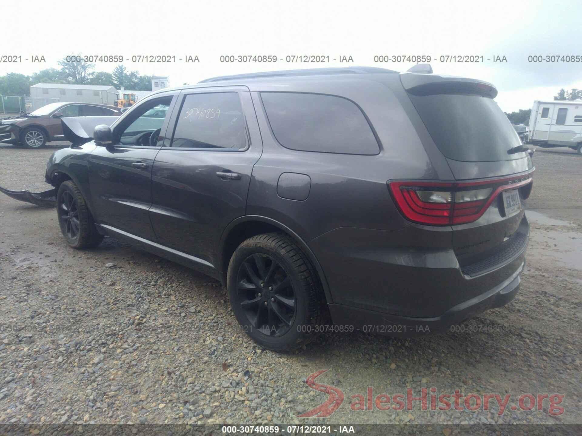 1C4RDJDG8HC907629 2017 DODGE DURANGO