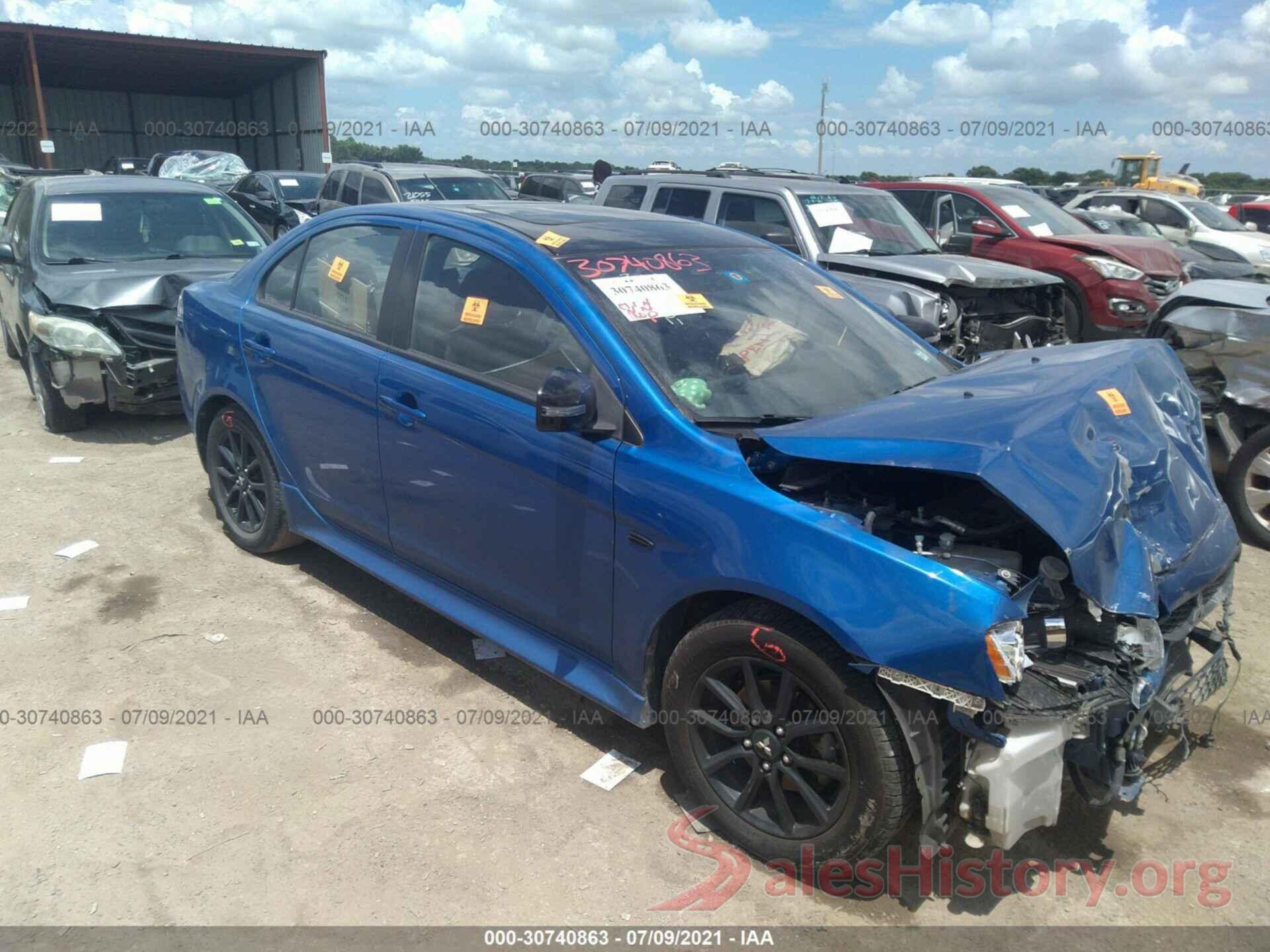 JA32U2FU4HU012254 2017 MITSUBISHI LANCER