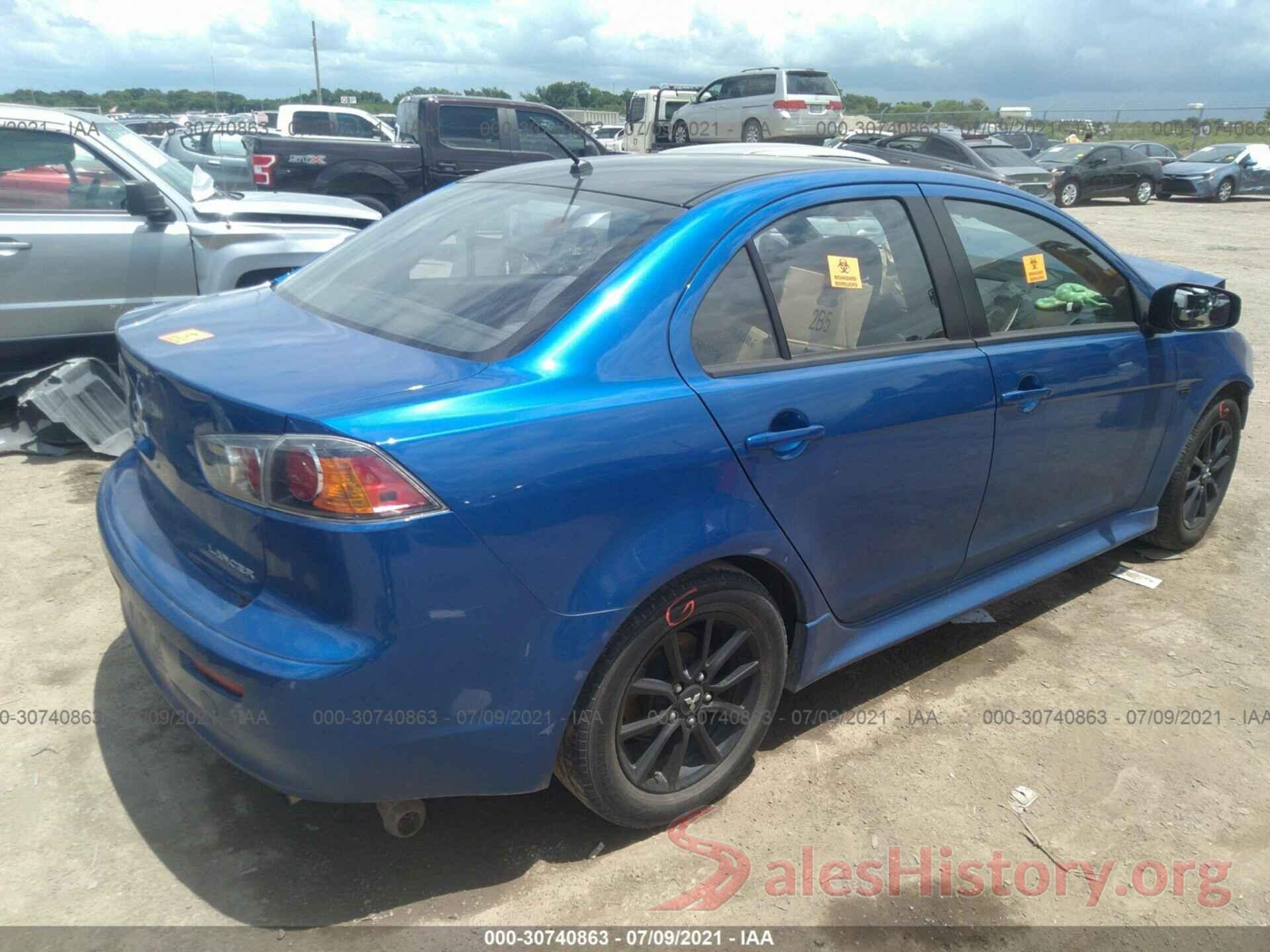 JA32U2FU4HU012254 2017 MITSUBISHI LANCER