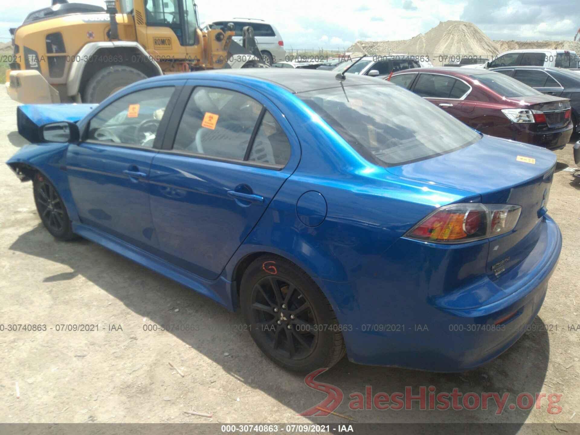 JA32U2FU4HU012254 2017 MITSUBISHI LANCER