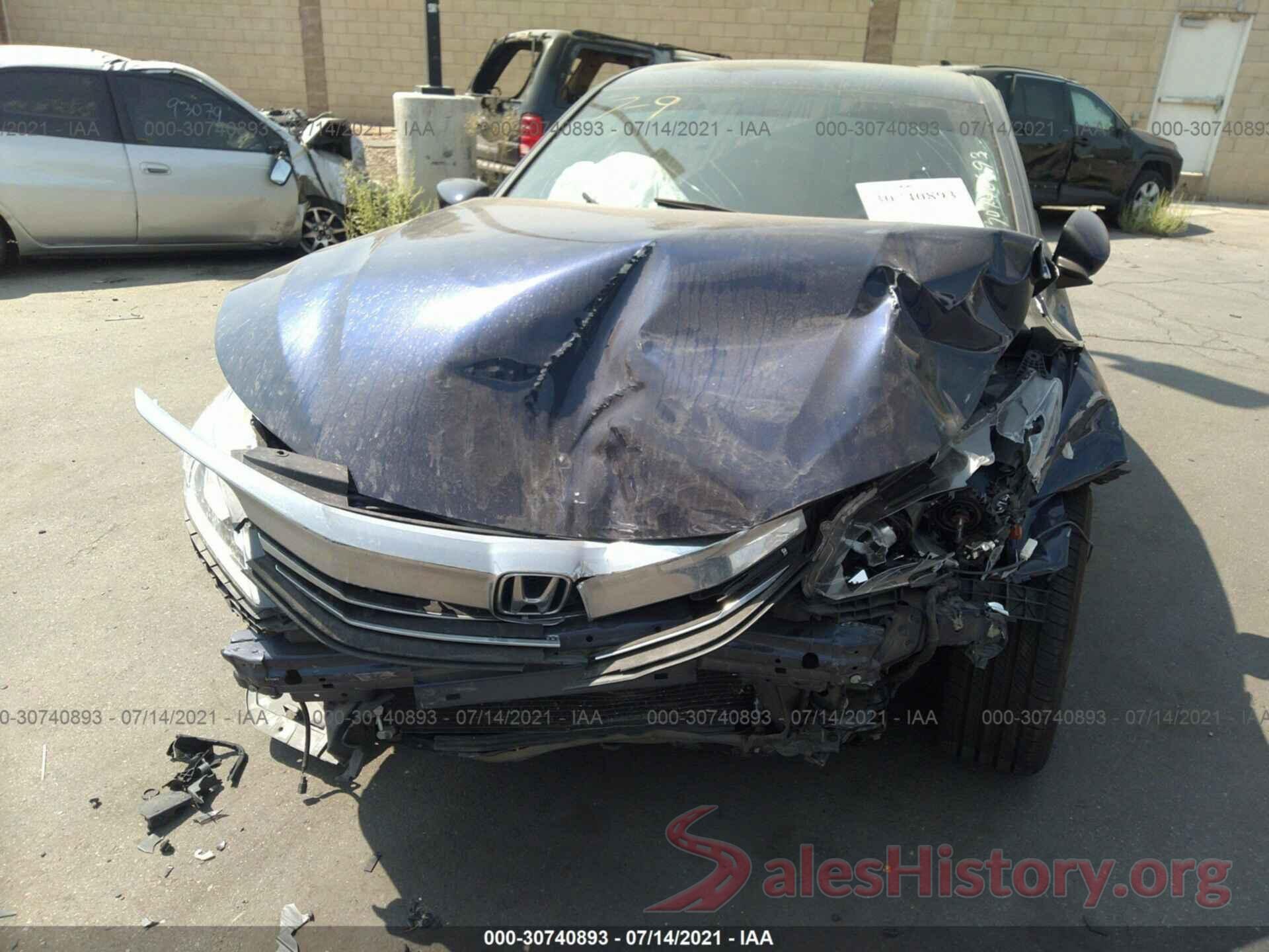 1HGCR2F57GA130610 2016 HONDA ACCORD SEDAN