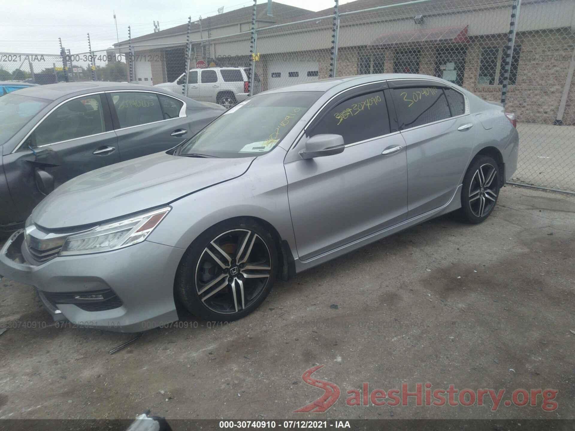 1HGCR3F95GA031714 2016 HONDA ACCORD SEDAN