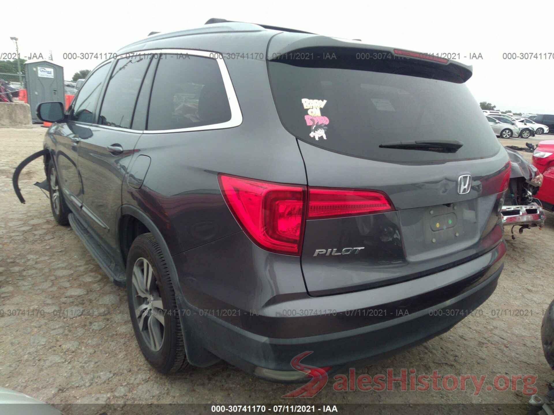 5FNYF5H59GB034108 2016 HONDA PILOT