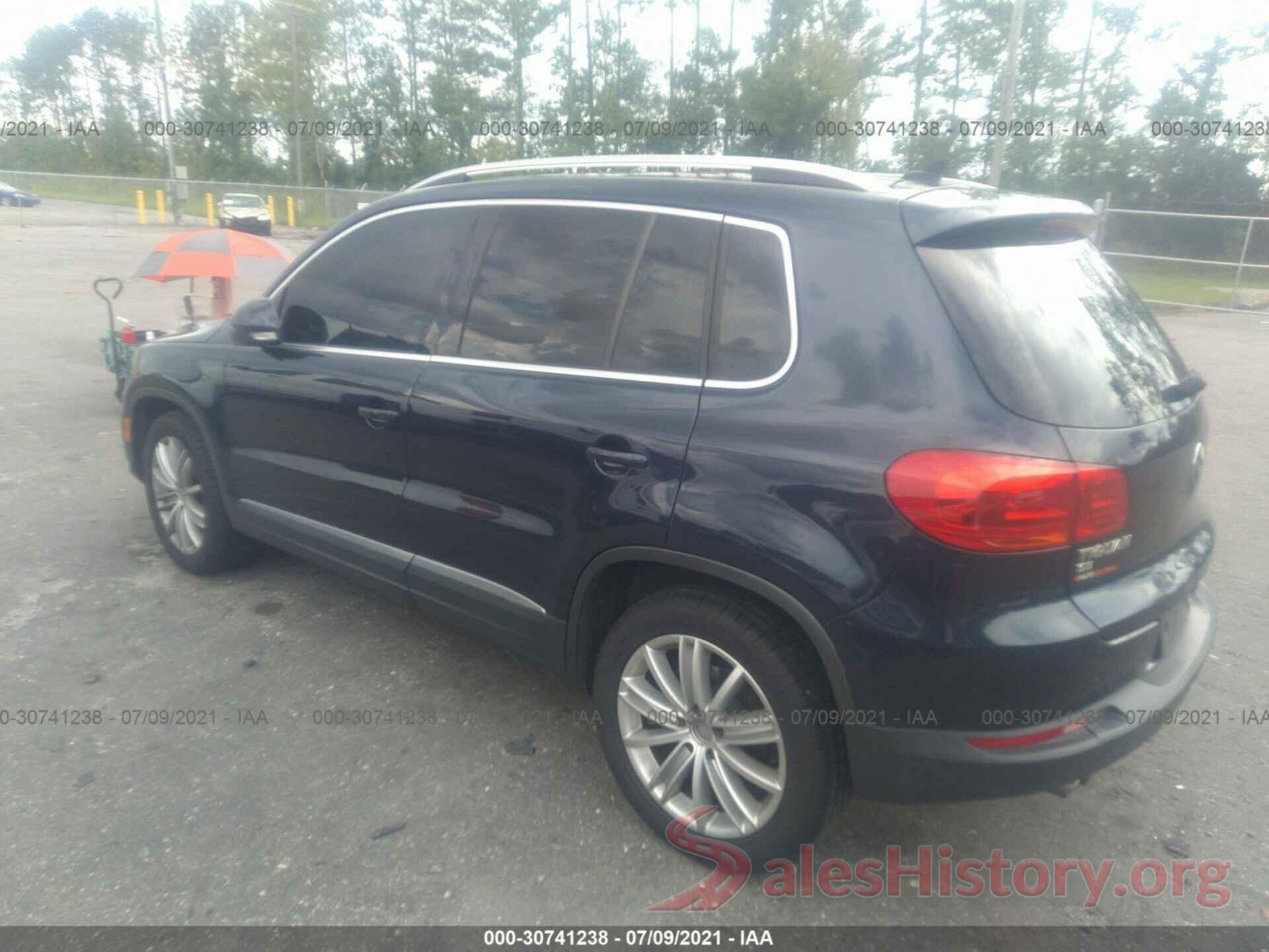 WVGAV7AX8GW532965 2016 VOLKSWAGEN TIGUAN