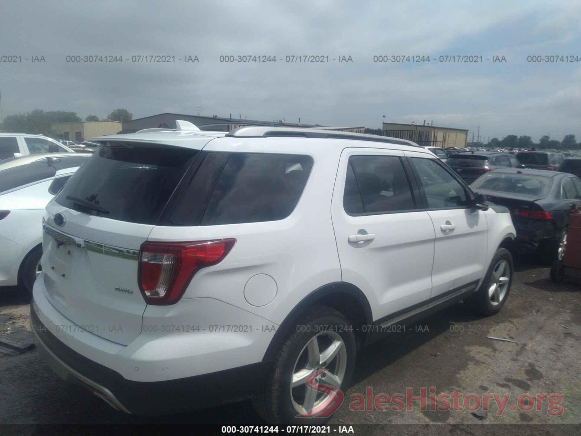 1FM5K8D82HGA72797 2017 FORD EXPLORER