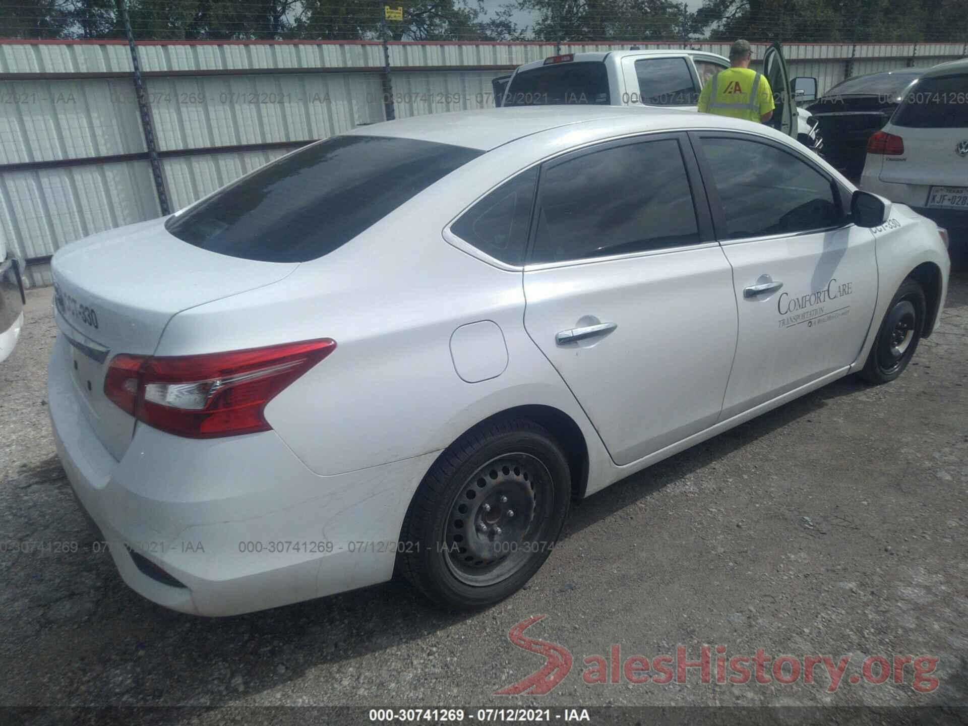 3N1AB7AP1HY281314 2017 NISSAN SENTRA